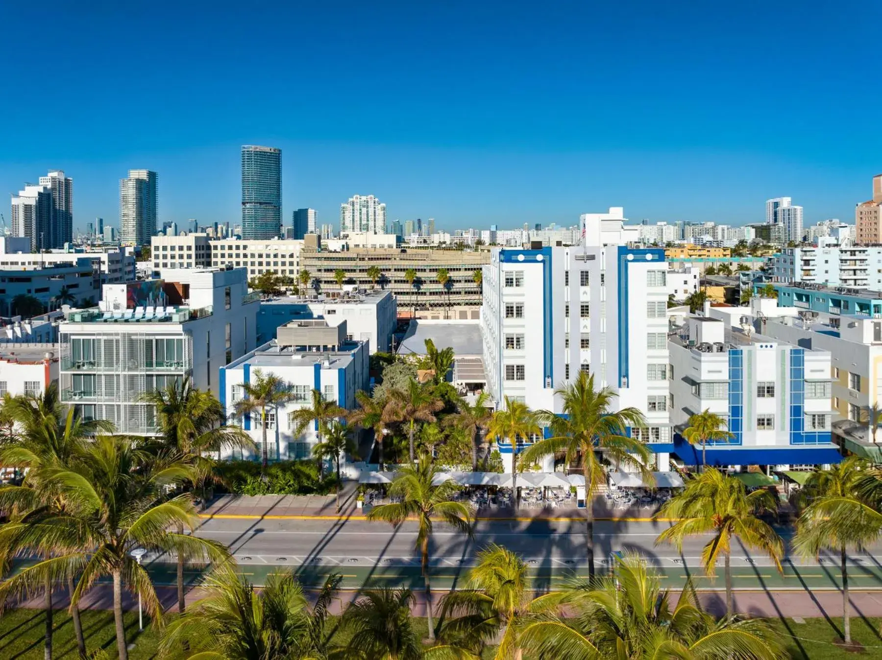 Property building in Park Central South Beach Property building in Park Central South Beach
