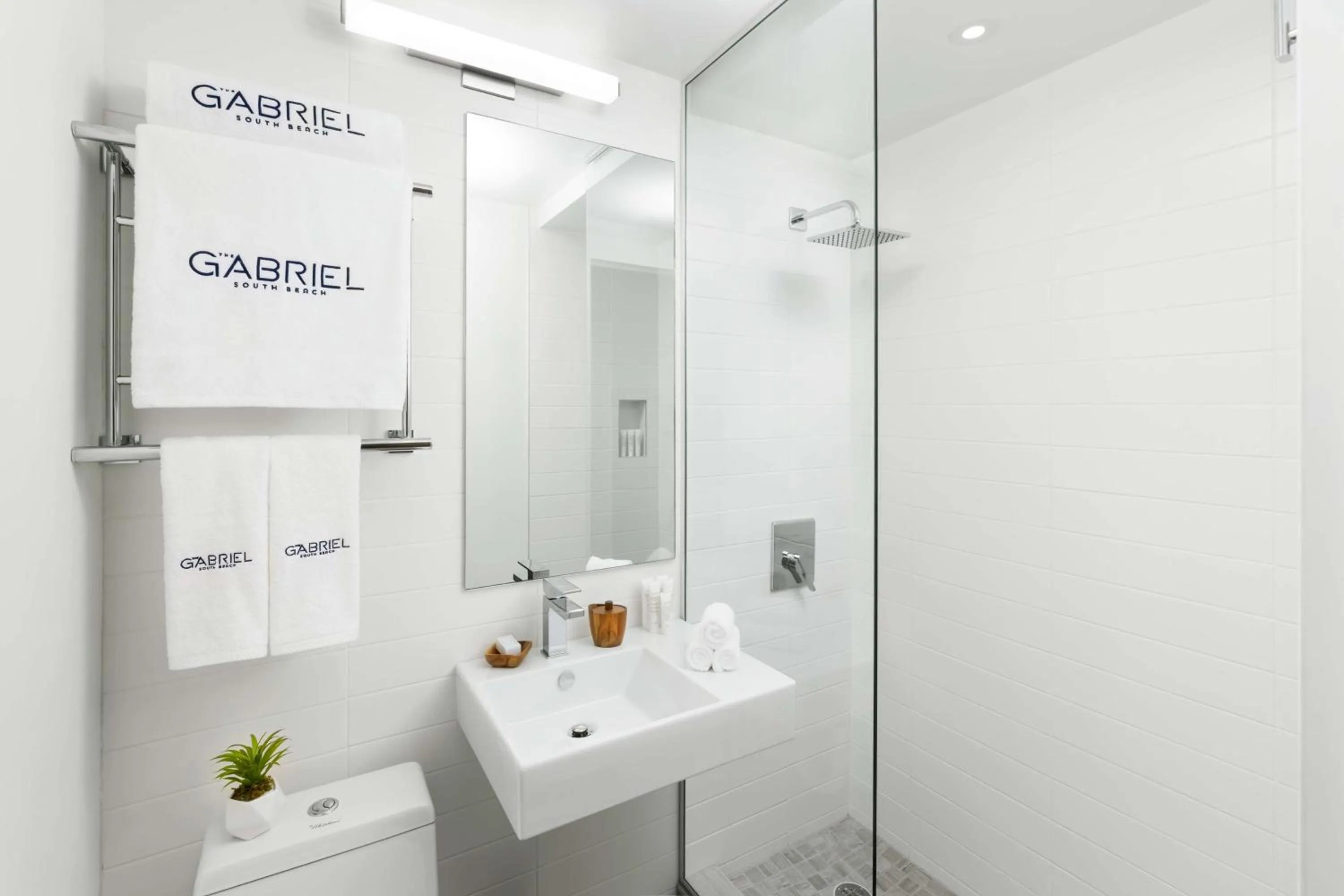 Bathroom in The Gabriel Miami South Beach, Curio Collection by Hilton