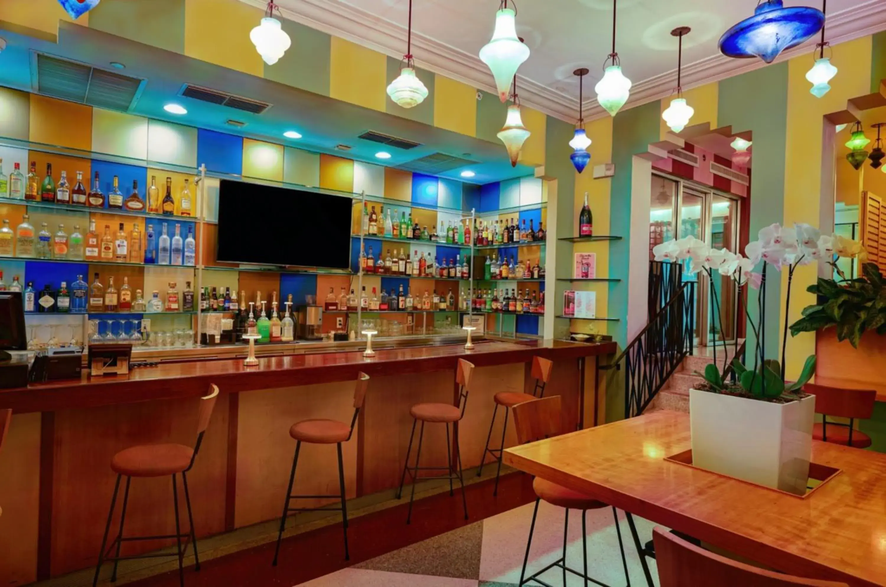 Lounge or bar in The Tony Hotel South Beach Lounge or bar in The Tony Hotel South Beach