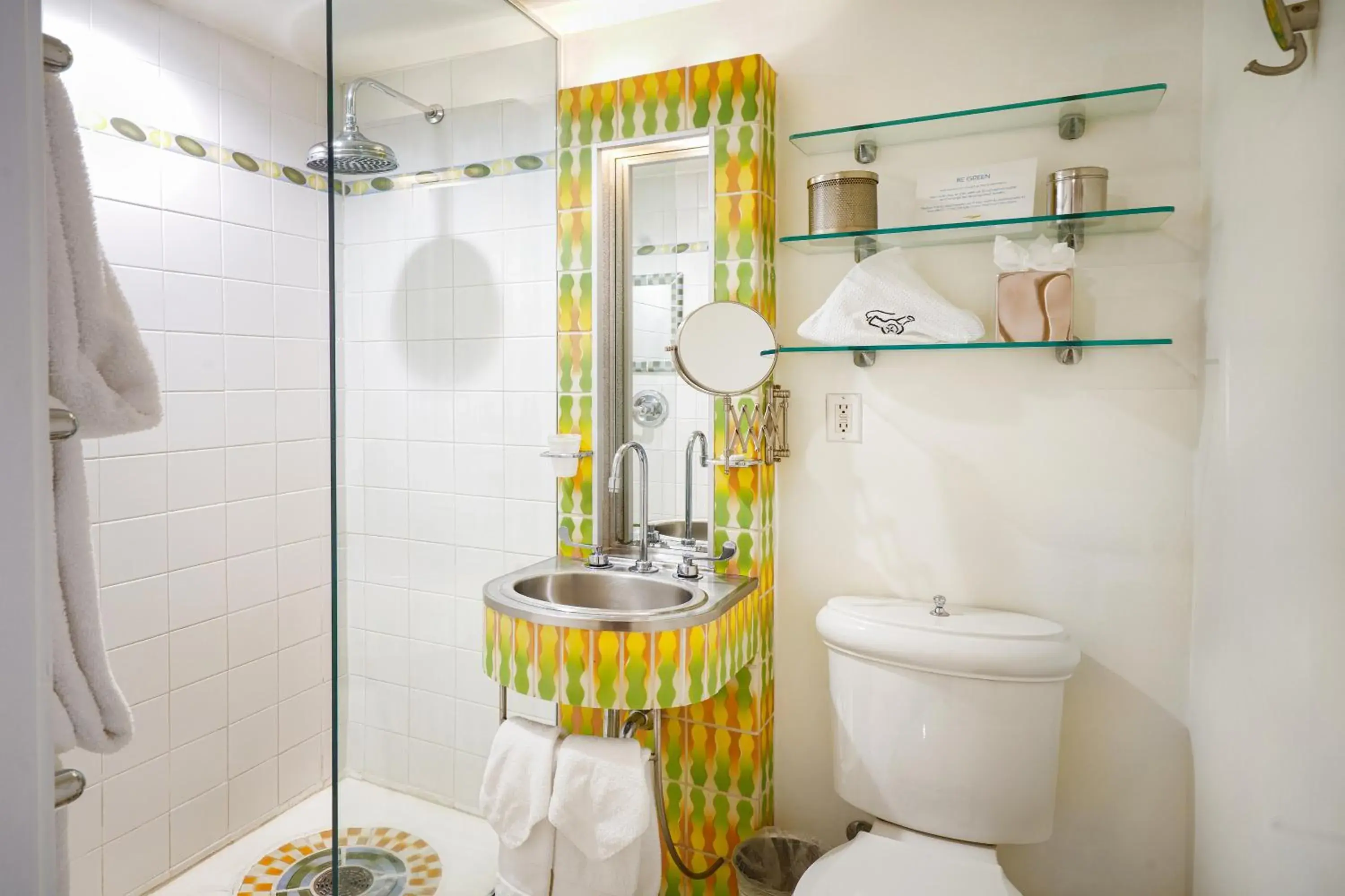 Bathroom in The Tony Hotel South Beach Bathroom in The Tony Hotel South Beach