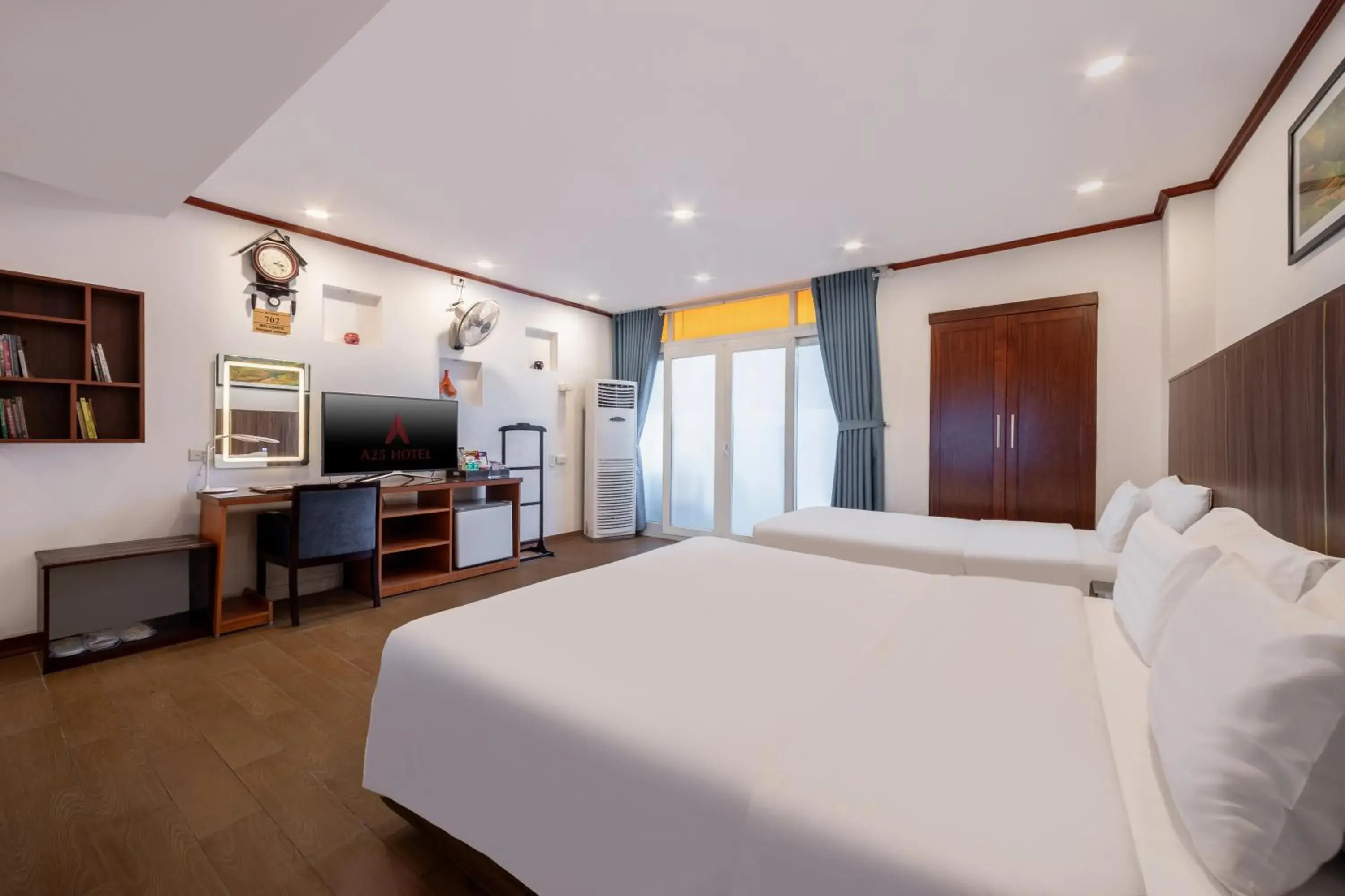 Bedroom, Bed in A25 Hotel - 46 Châu Long Bedroom, Bed in A25 Hotel - 46 Châu Long