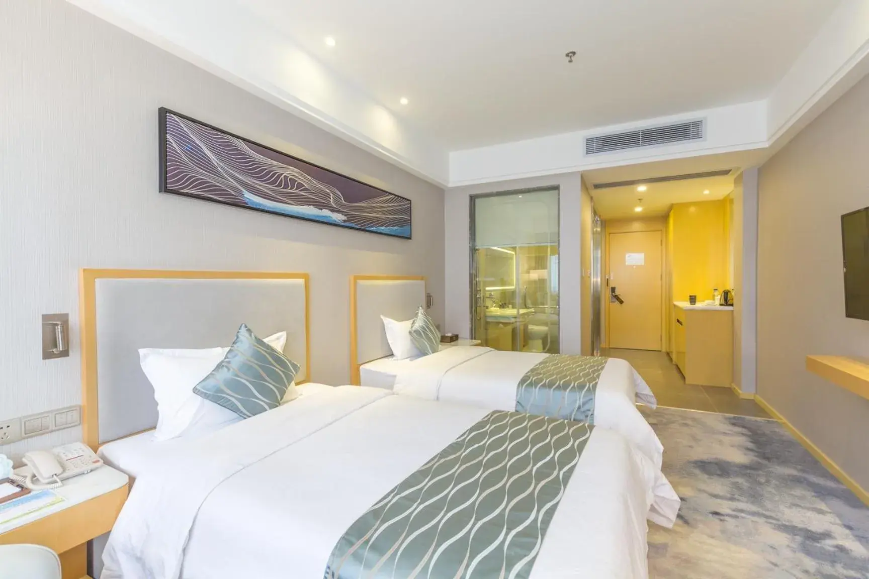 Bed in Guangzhou Seaman Hotel Bed in Guangzhou Seaman Hotel