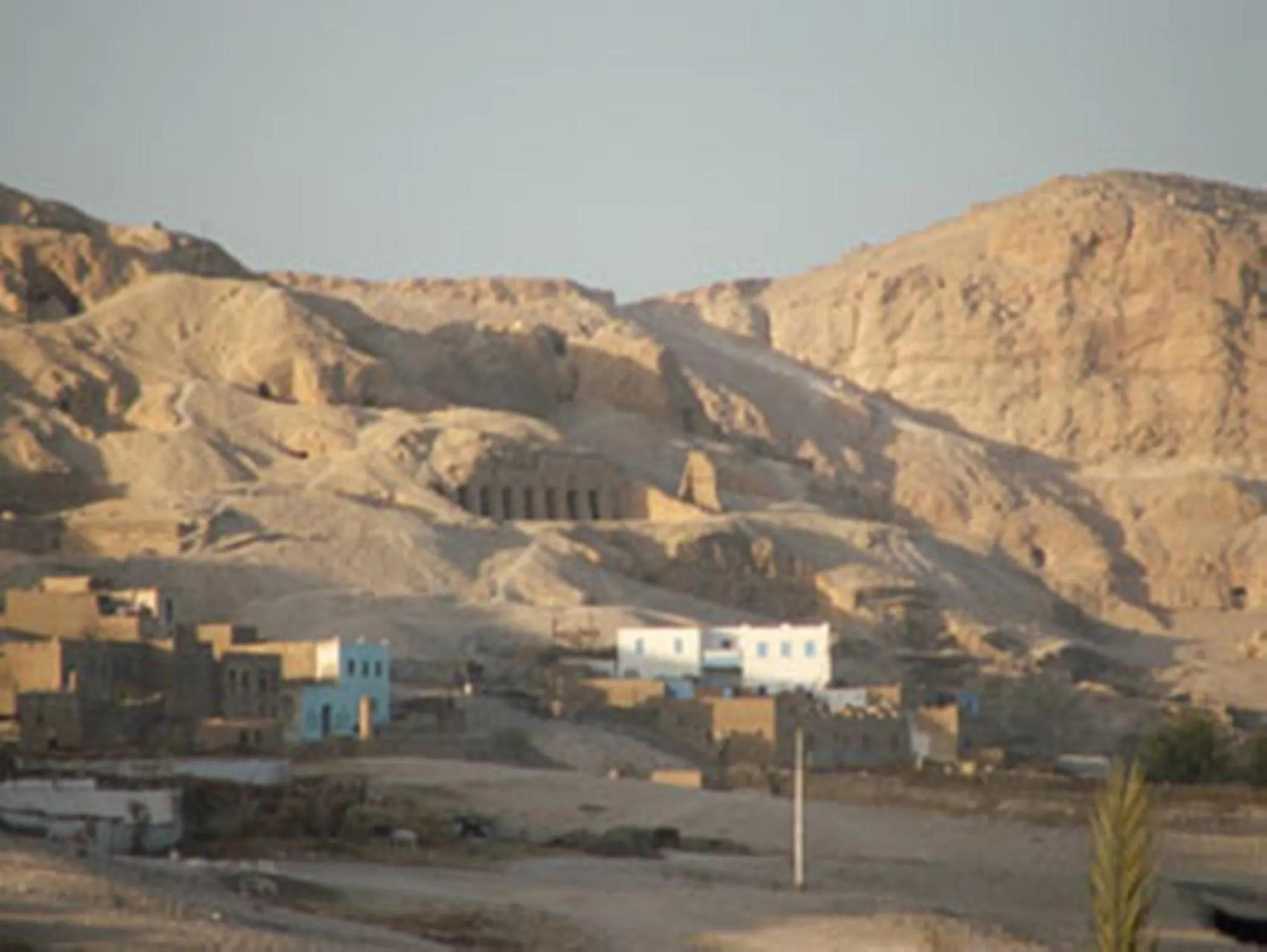 Mountain view in Pharaohs Hotel