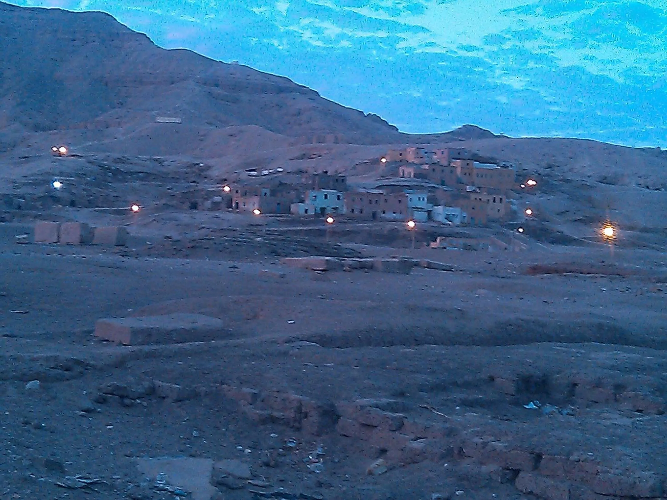 Mountain view in Pharaohs Hotel
