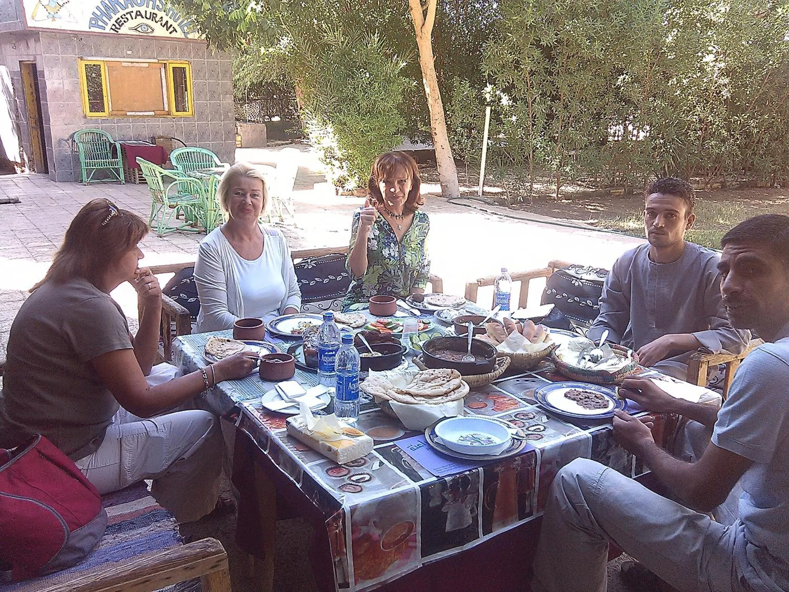 Garden in Pharaohs Hotel