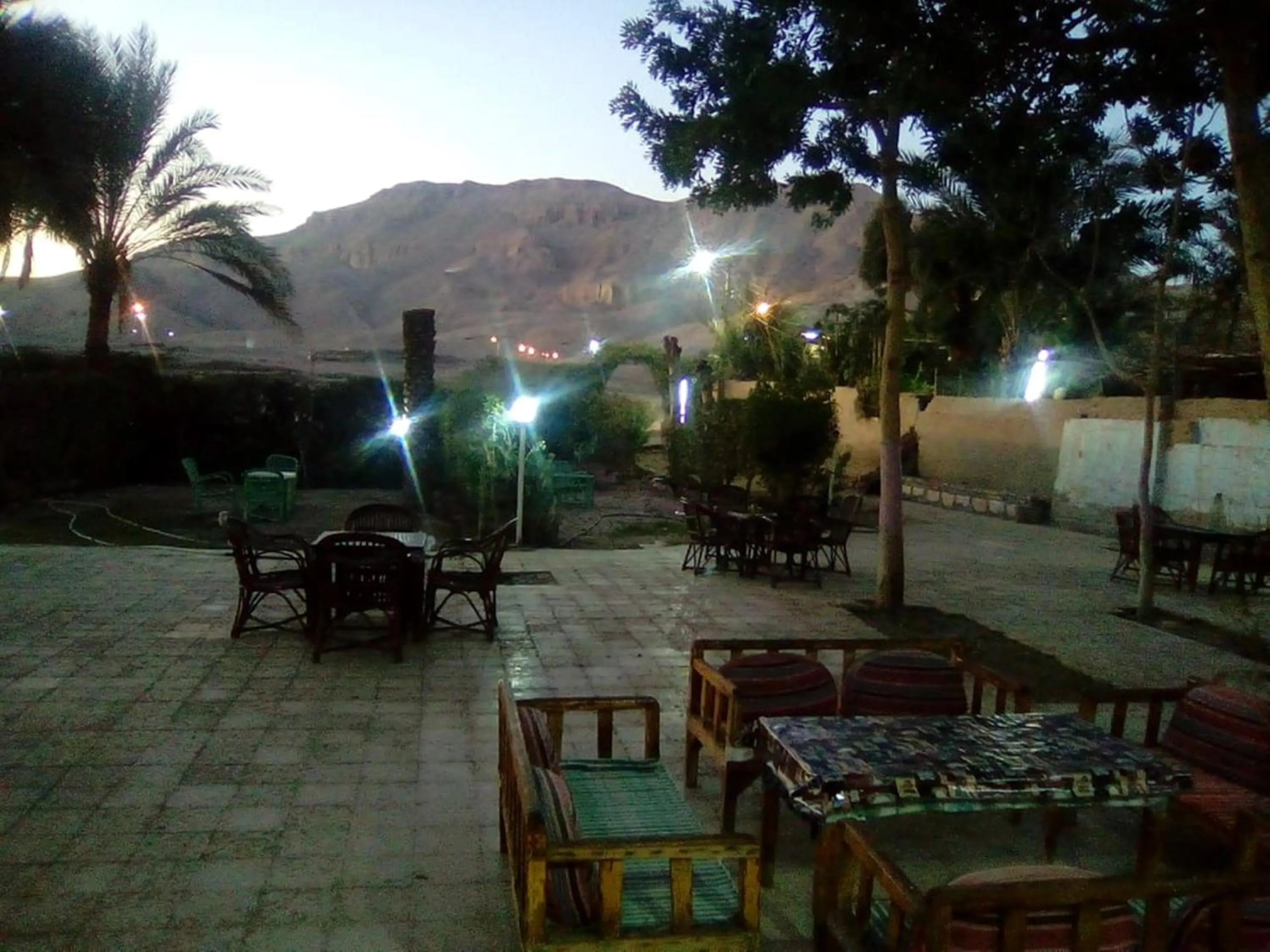 Garden in Pharaohs Hotel