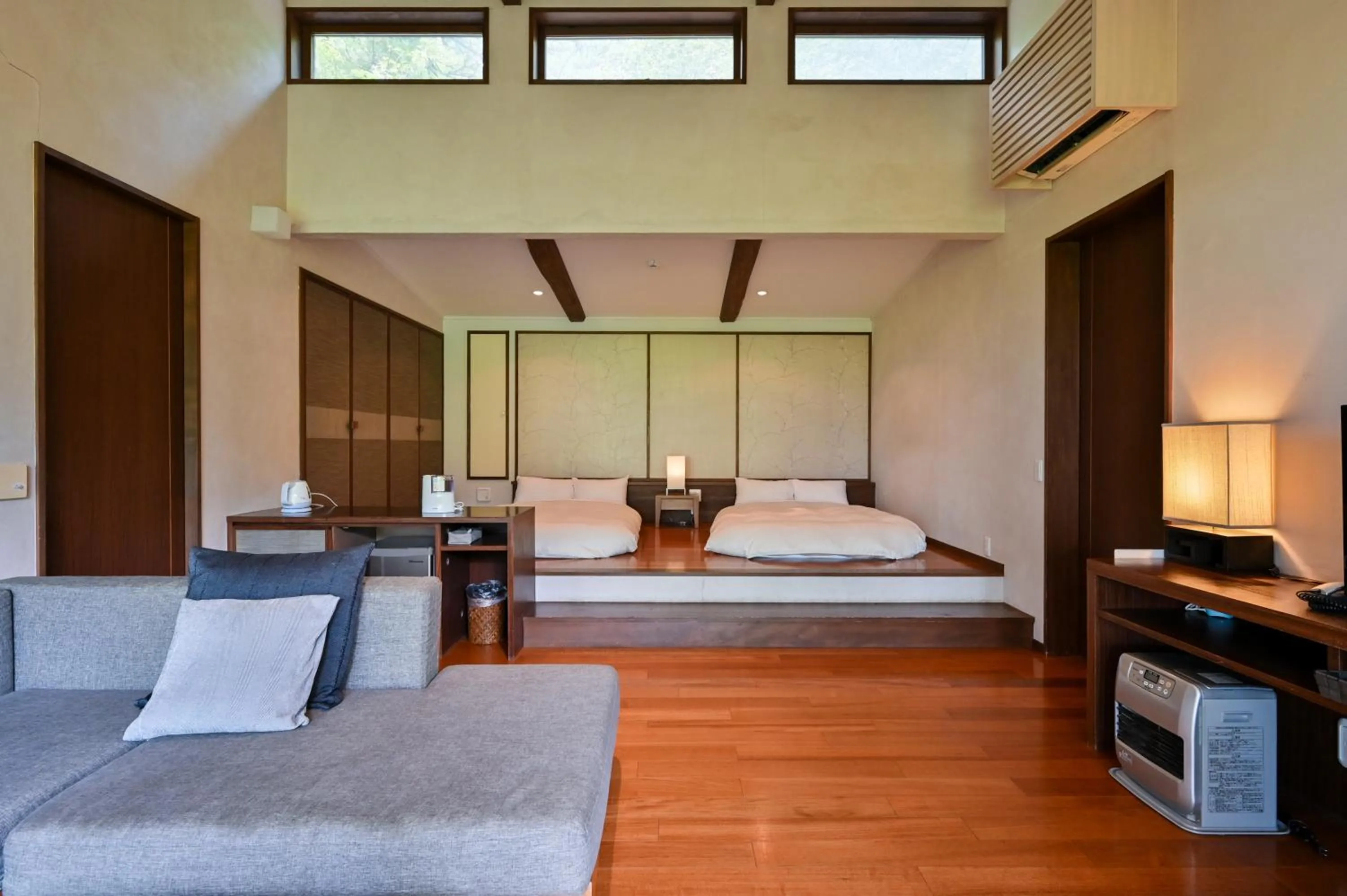 Bed in Oita Kuoritei