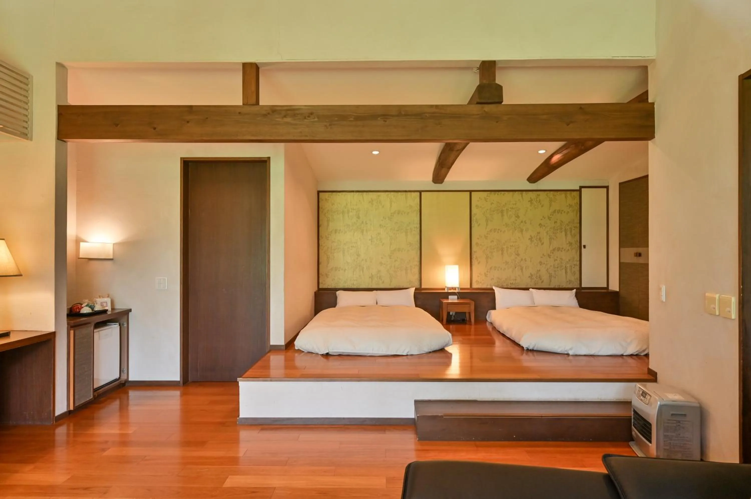 Bed in Oita Kuoritei