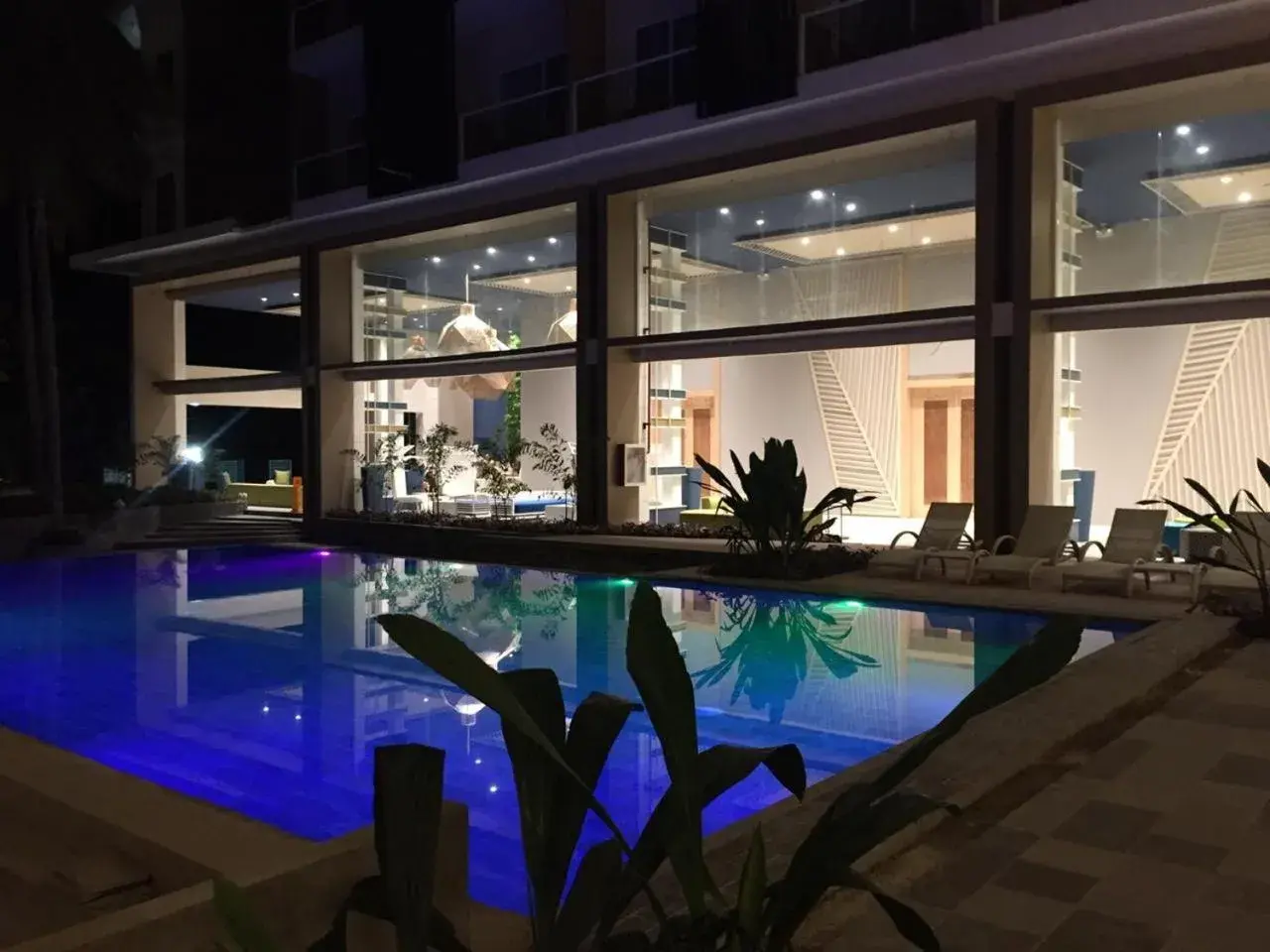 Swimming pool in Solea Palm Resort Mactan Swimming pool in Solea Palm Resort Mactan