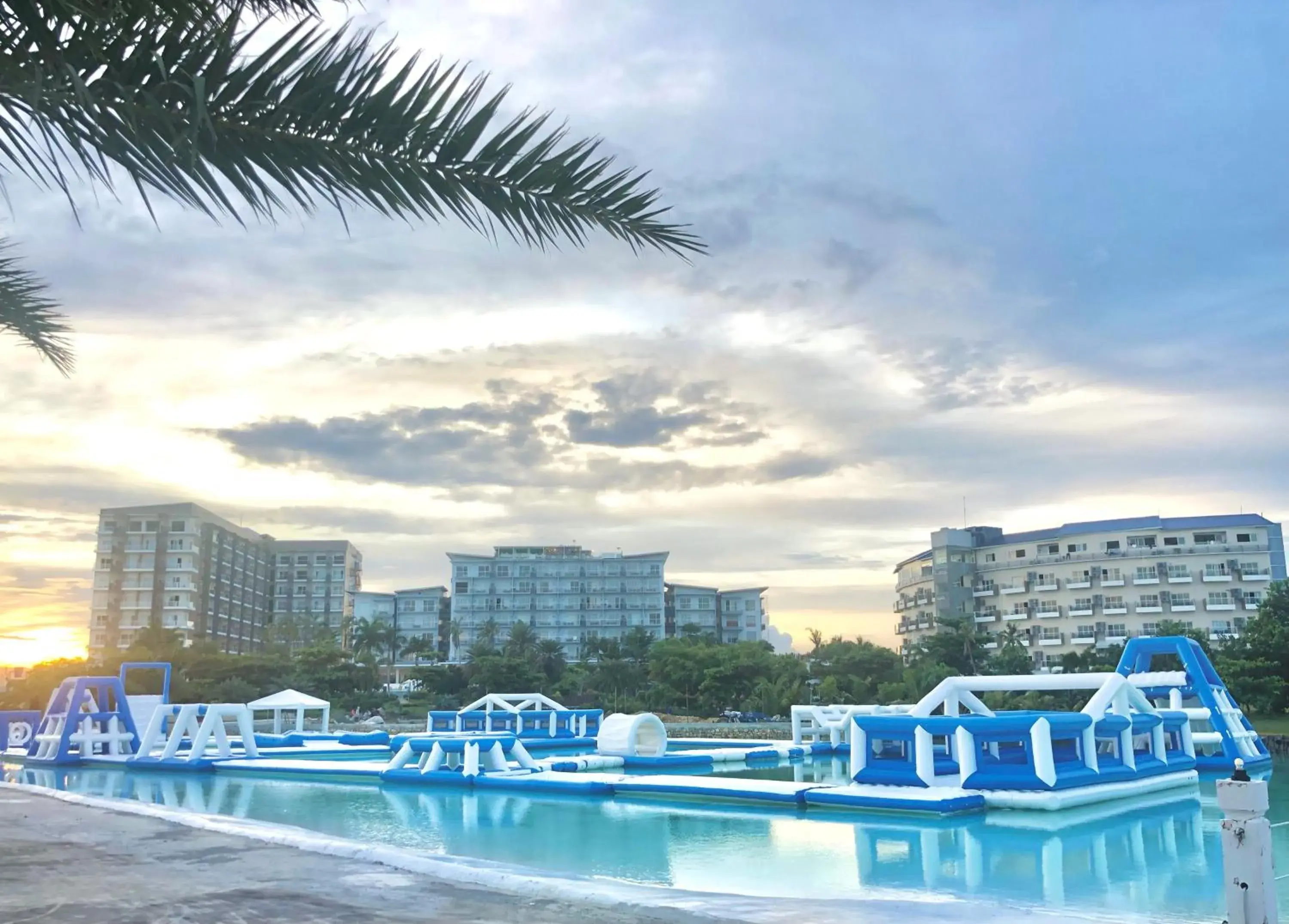 Swimming pool in Solea Palm Resort Mactan Swimming pool in Solea Palm Resort Mactan