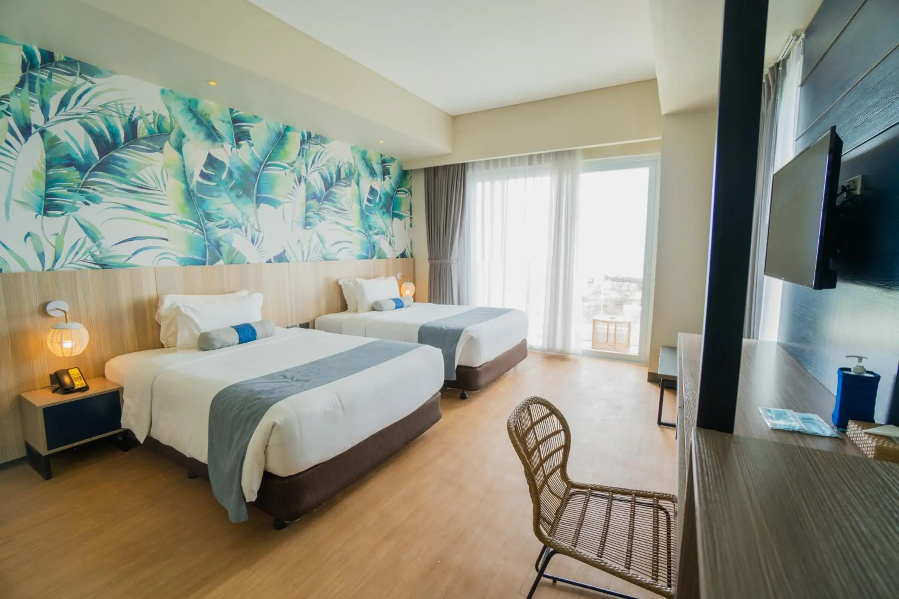 Bed in Solea Palm Resort Mactan Bed in Solea Palm Resort Mactan