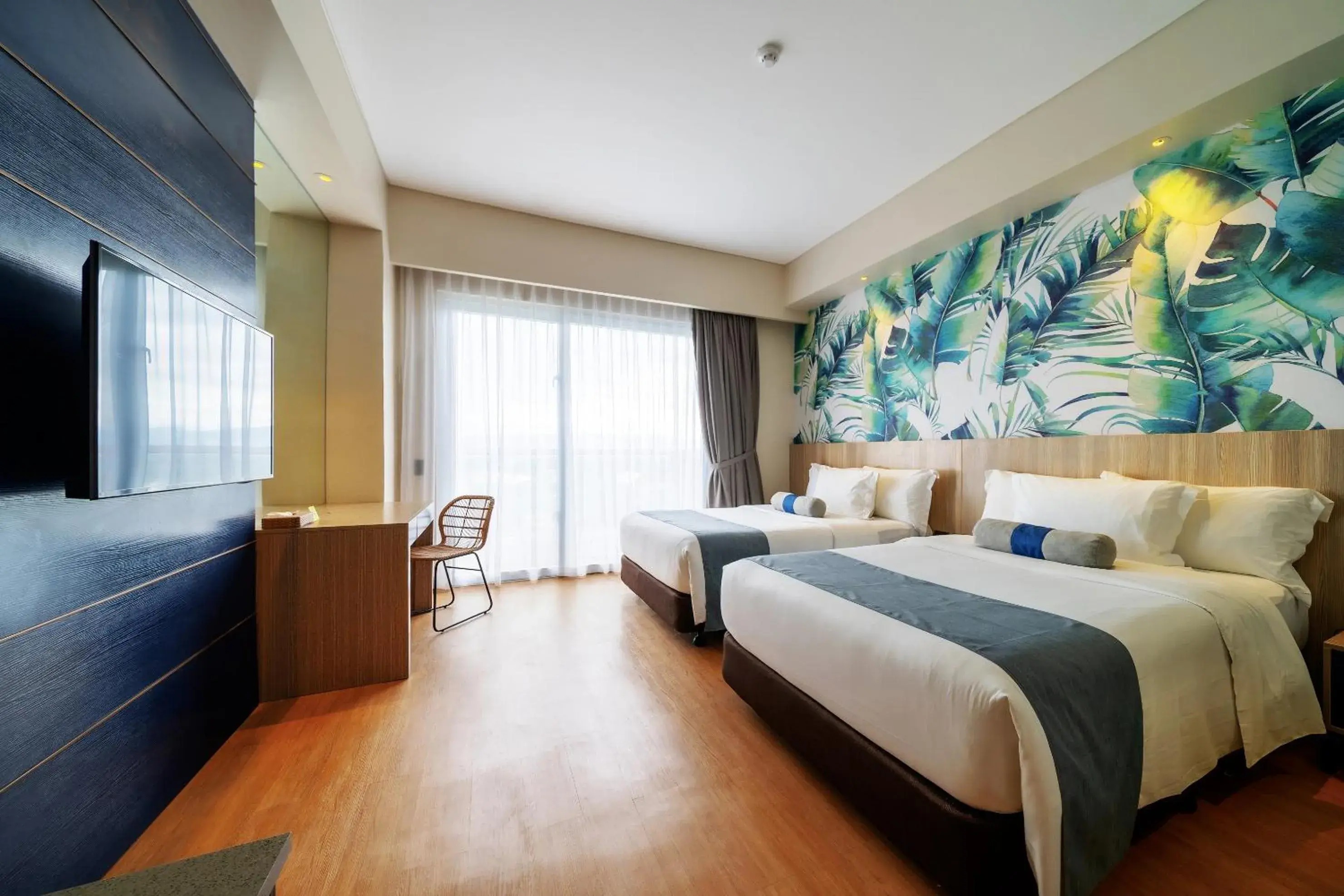 Bed in Solea Palm Resort Mactan Bed in Solea Palm Resort Mactan