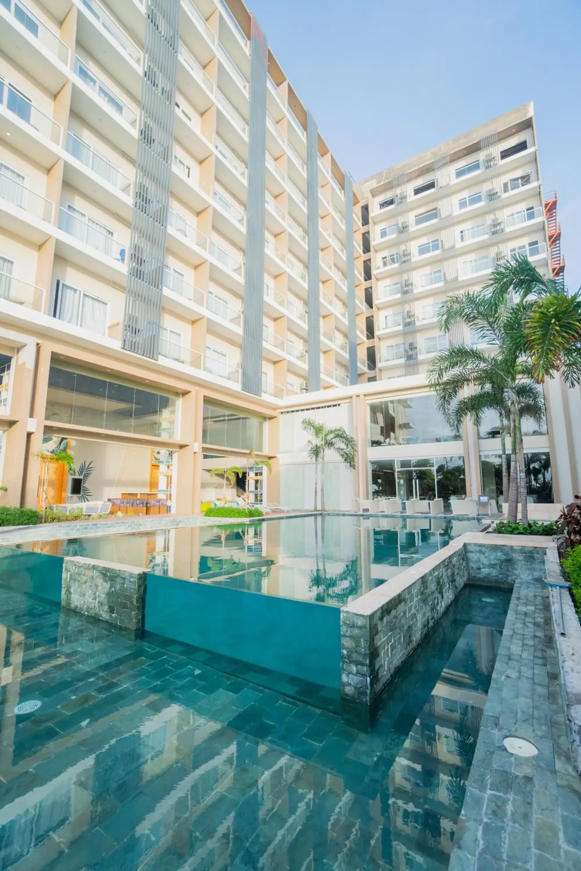 Swimming pool in Solea Palm Resort Mactan Swimming pool in Solea Palm Resort Mactan