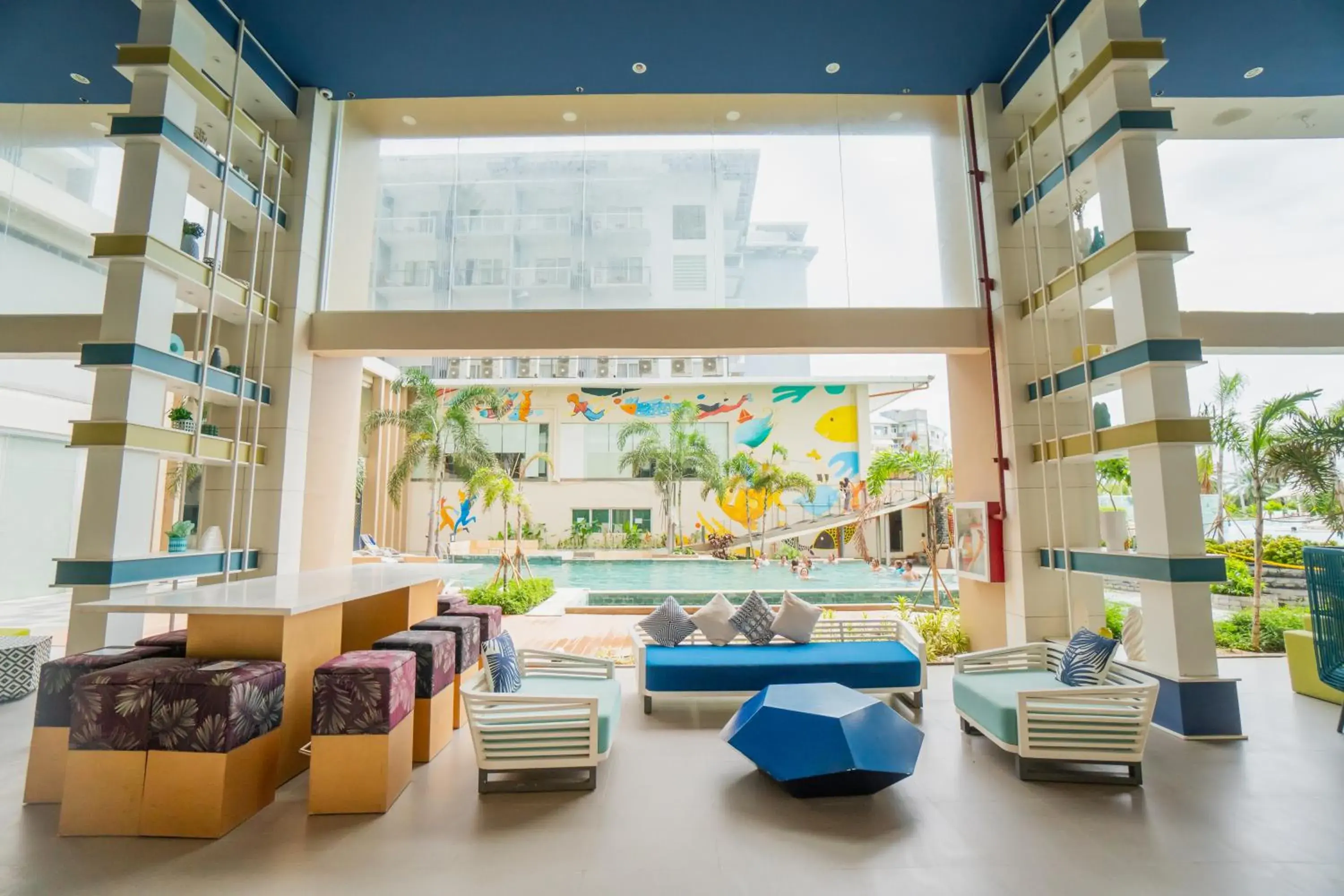 Lobby or reception in Solea Palm Resort Mactan Lobby or reception in Solea Palm Resort Mactan