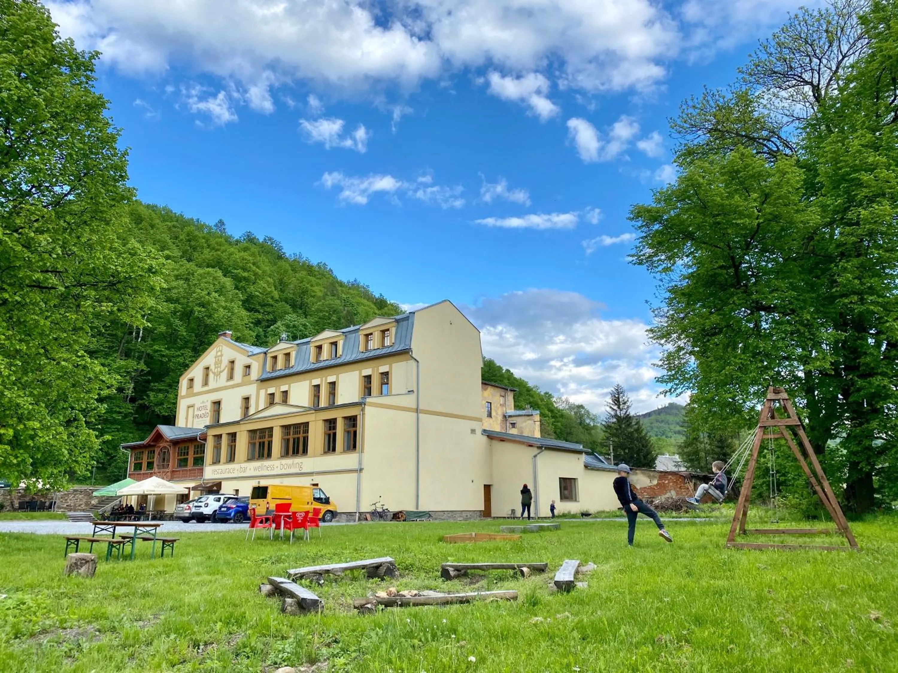 Property building in Hotel Praděd Thamm