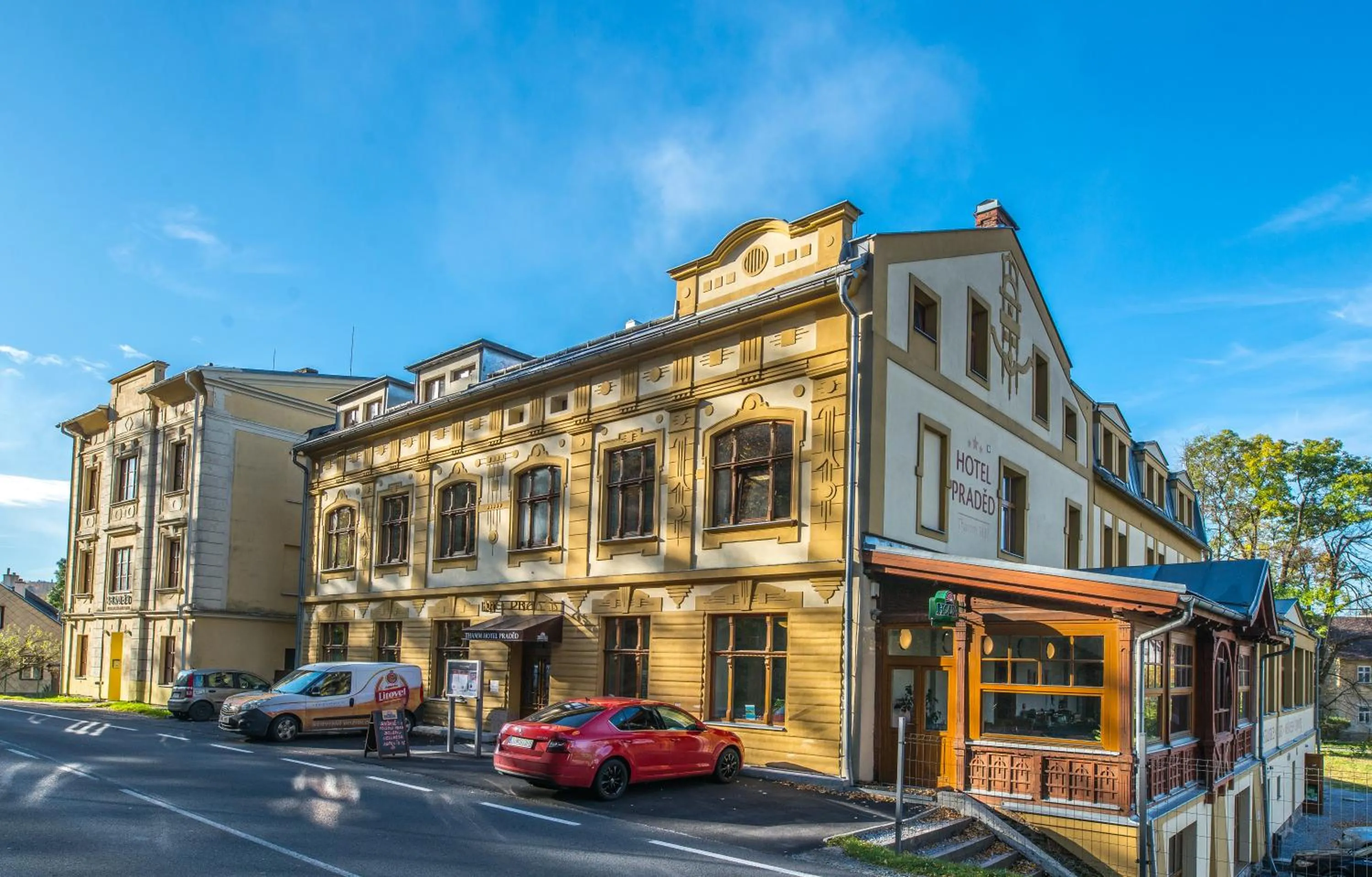 Property building in Hotel Praděd Thamm