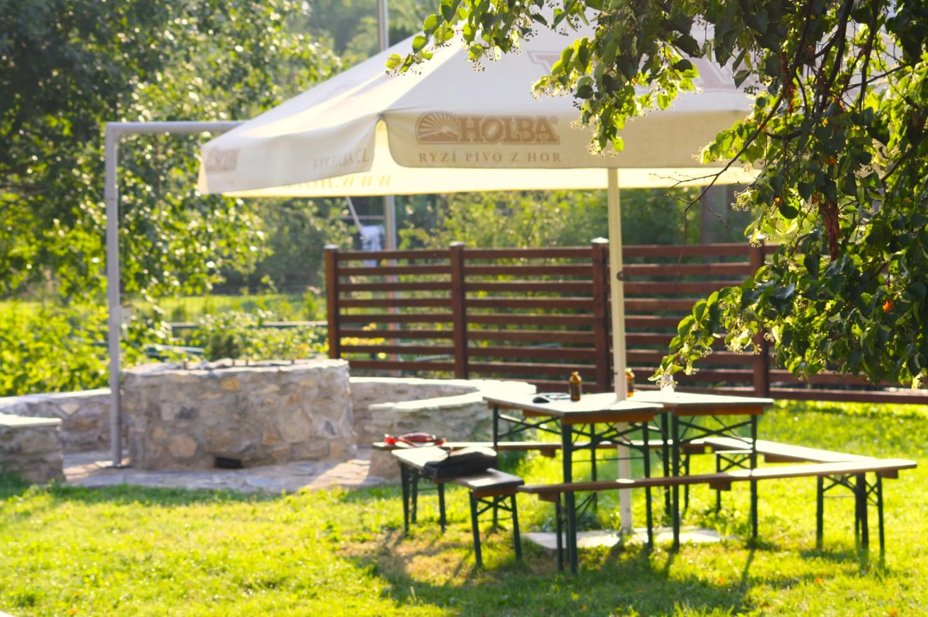 Garden in Hotel Praděd Thamm