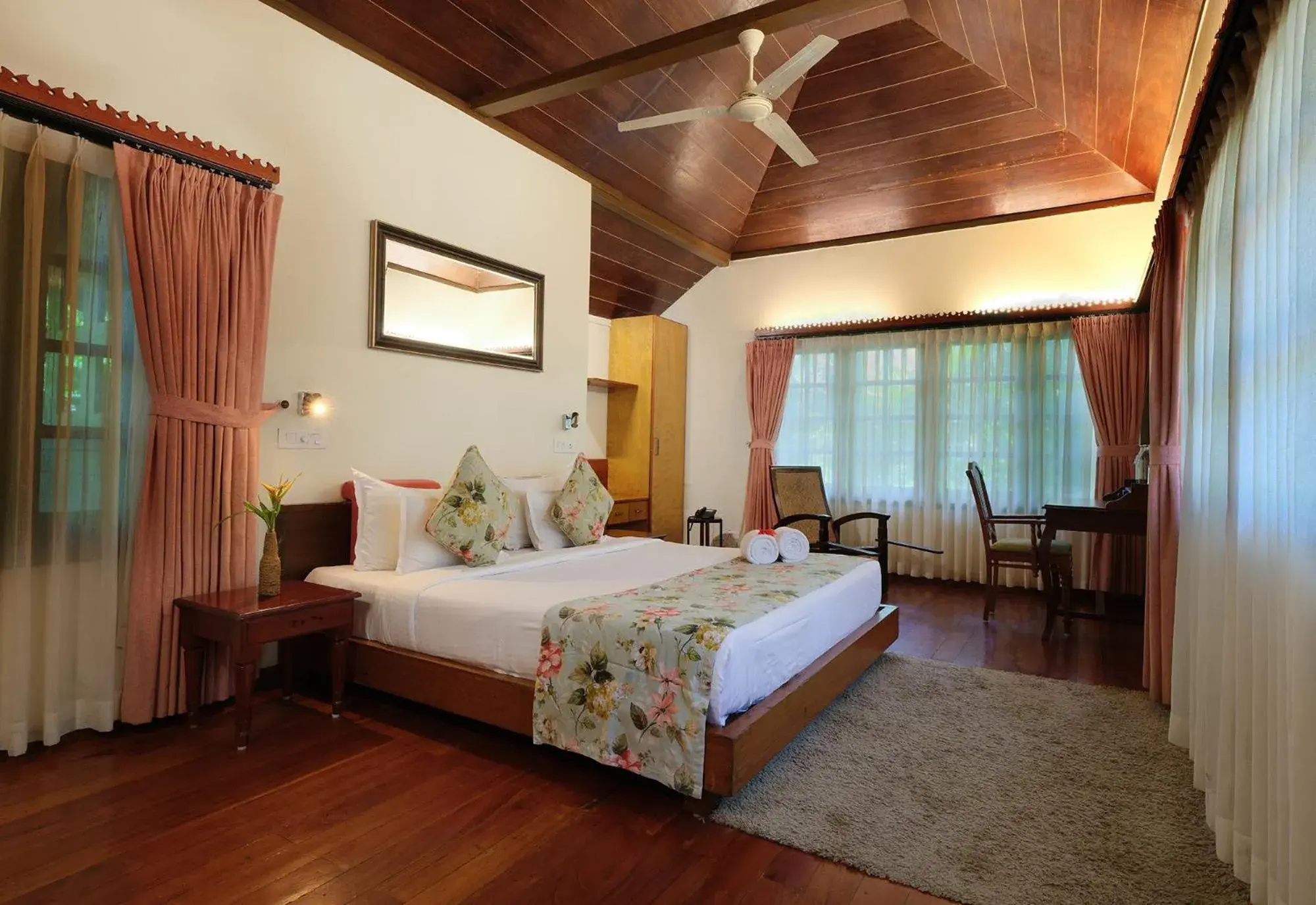 Bedroom, Bed in Mystic Mayapott, Thekkady Bedroom, Bed in Mystic Mayapott, Thekkady