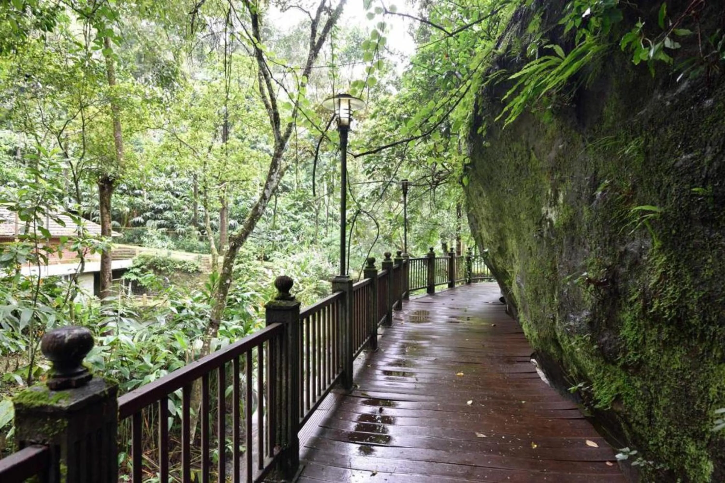 Facade/entrance in Mystic Mayapott, Thekkady