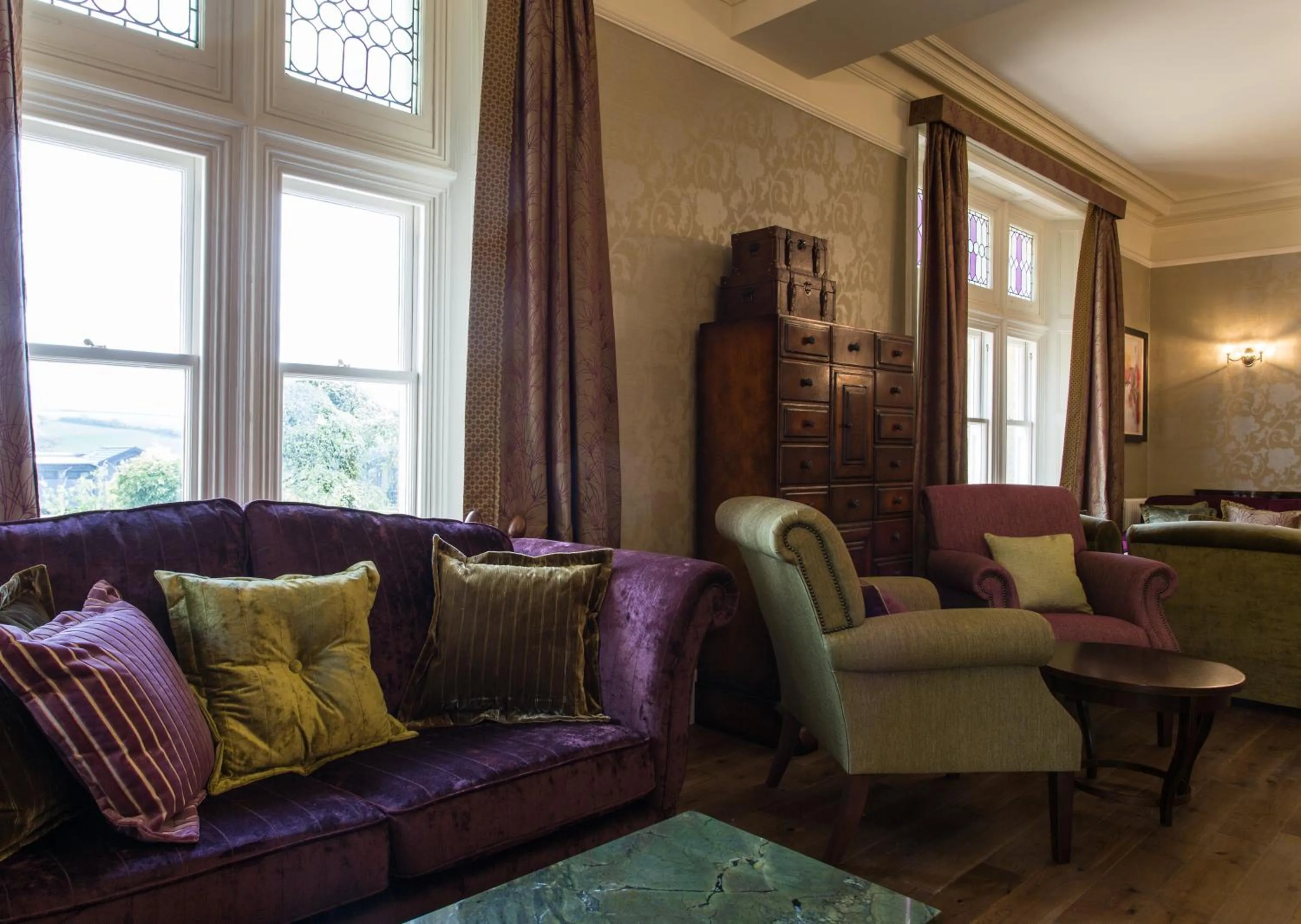 Lounge or bar in Kentisbury Grange