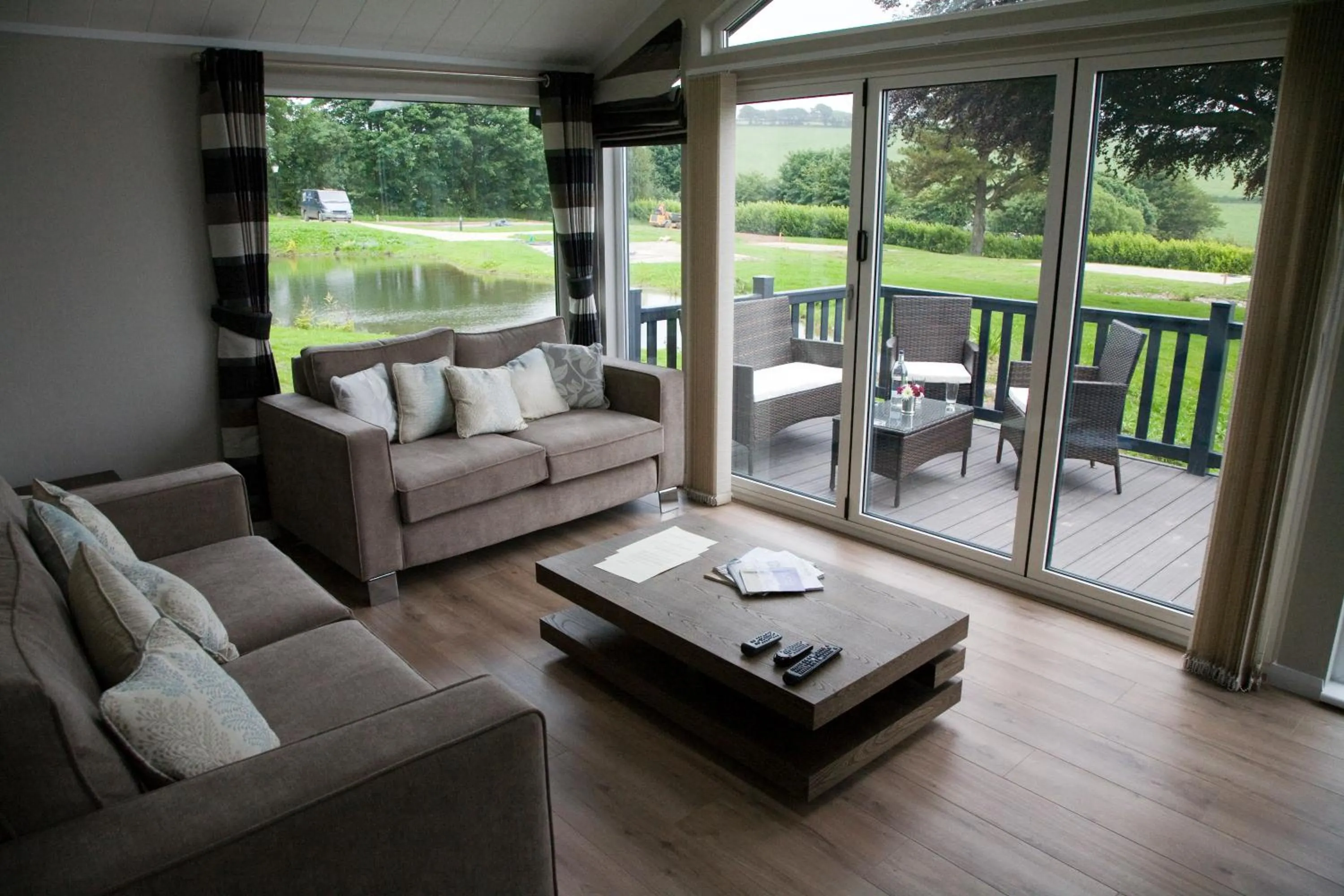Living room in Kentisbury Grange