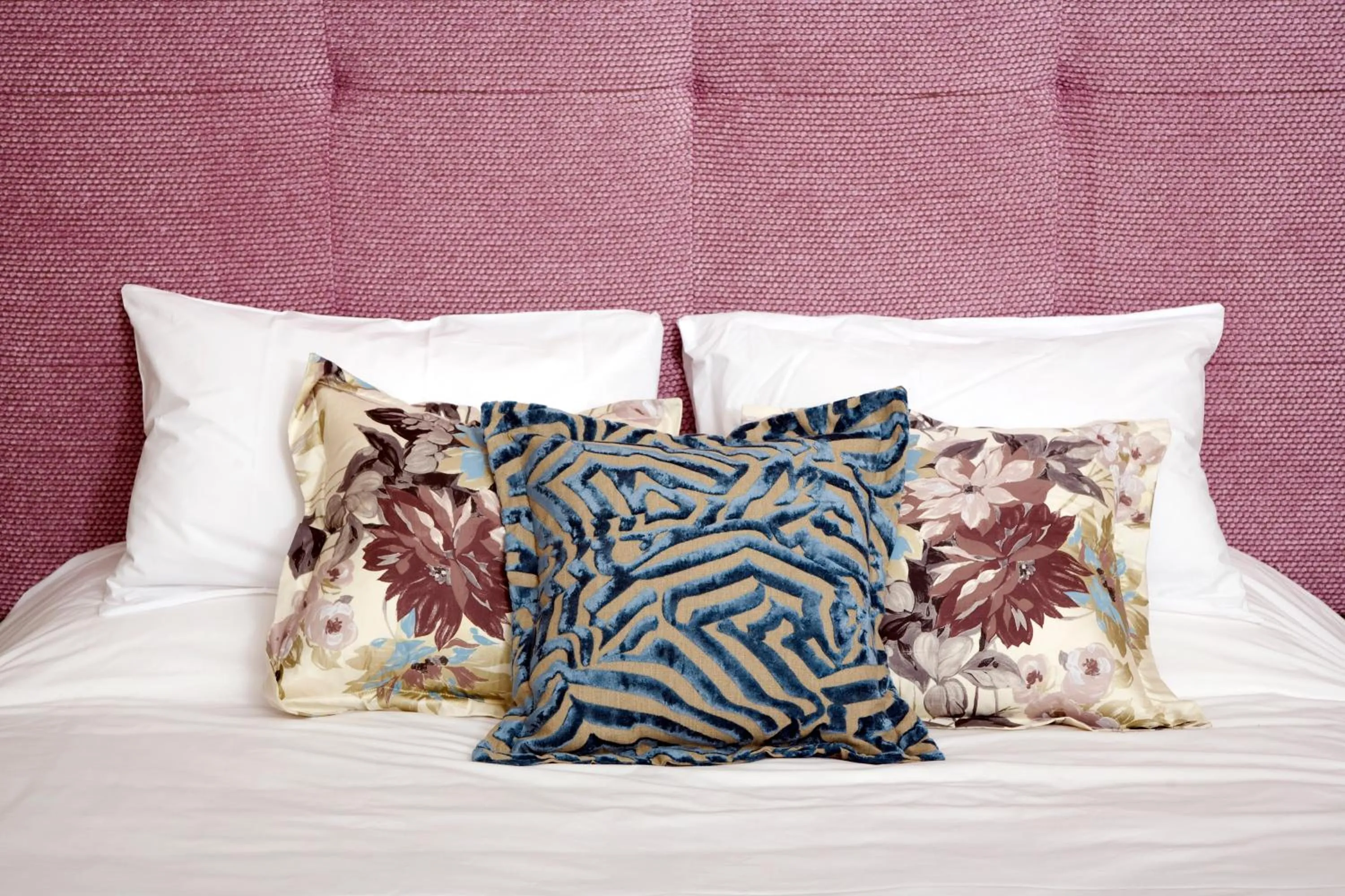 Decorative detail, Bed in Kentisbury Grange