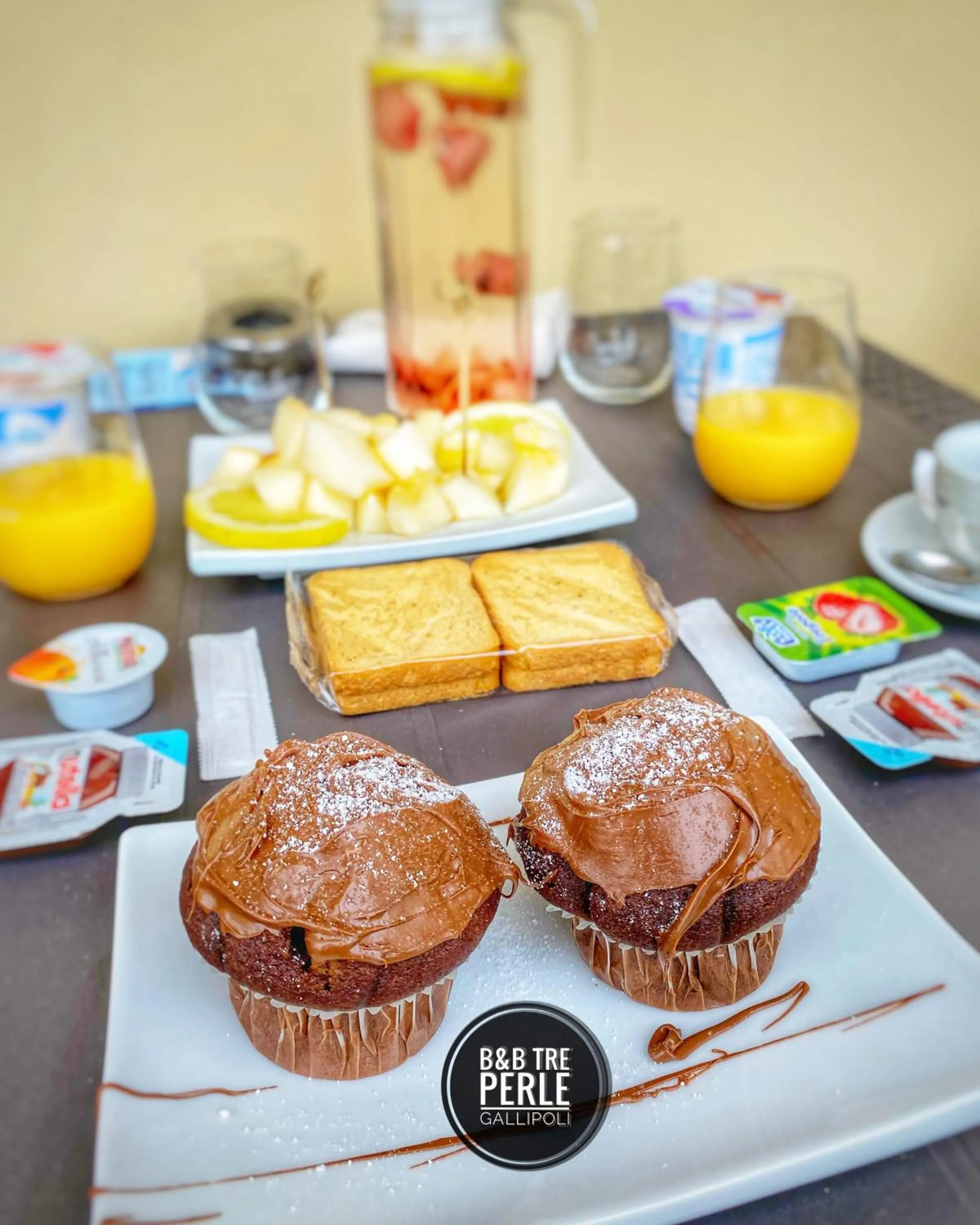 Breakfast in B&b Tre Perle