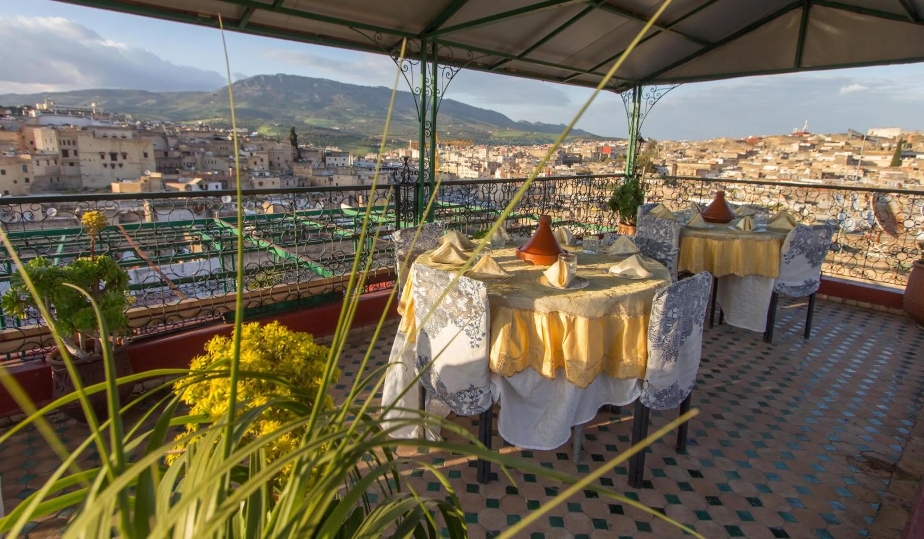 Balcony/Terrace in Riad El Bacha
