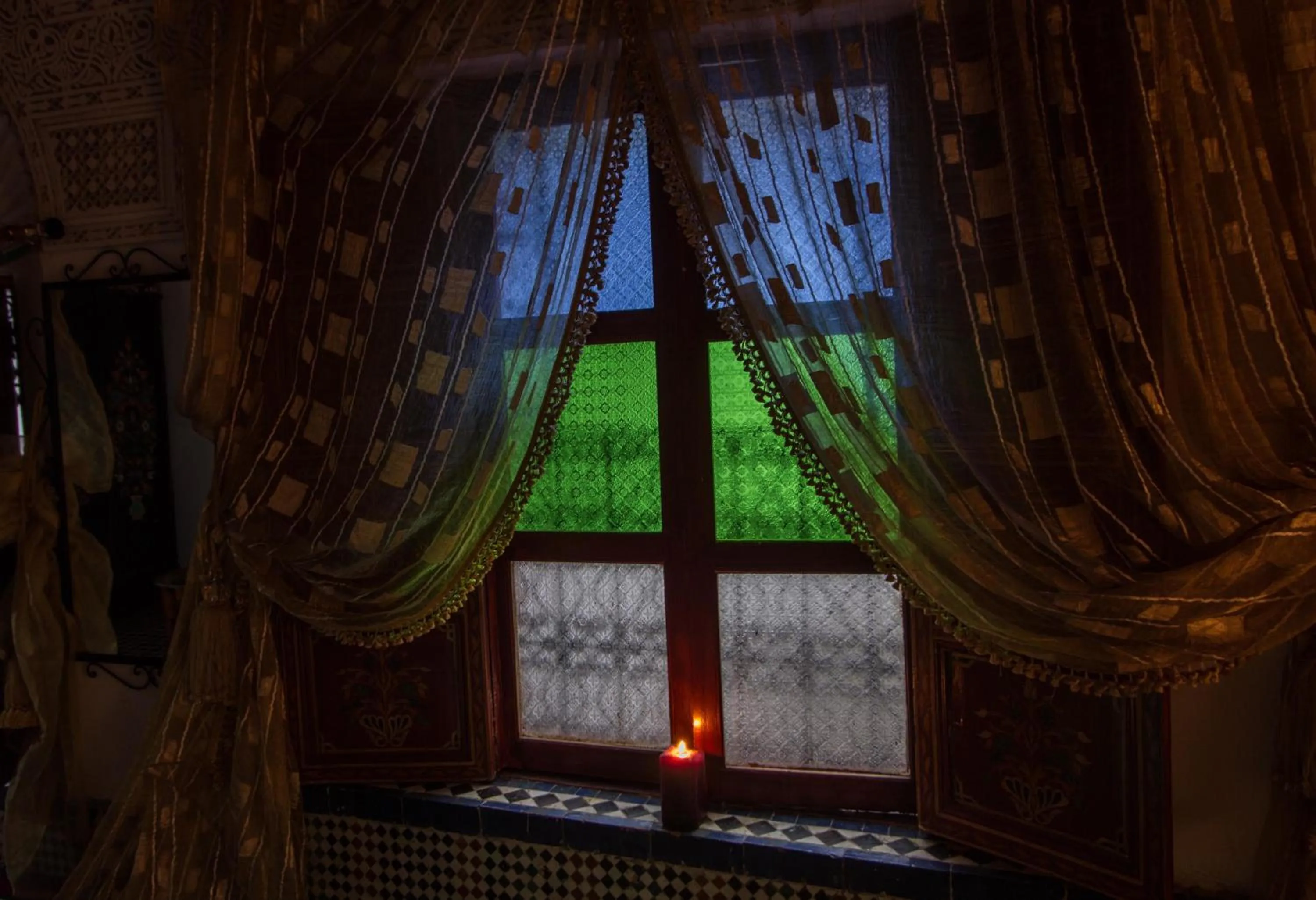 Facade/entrance in Riad El Bacha