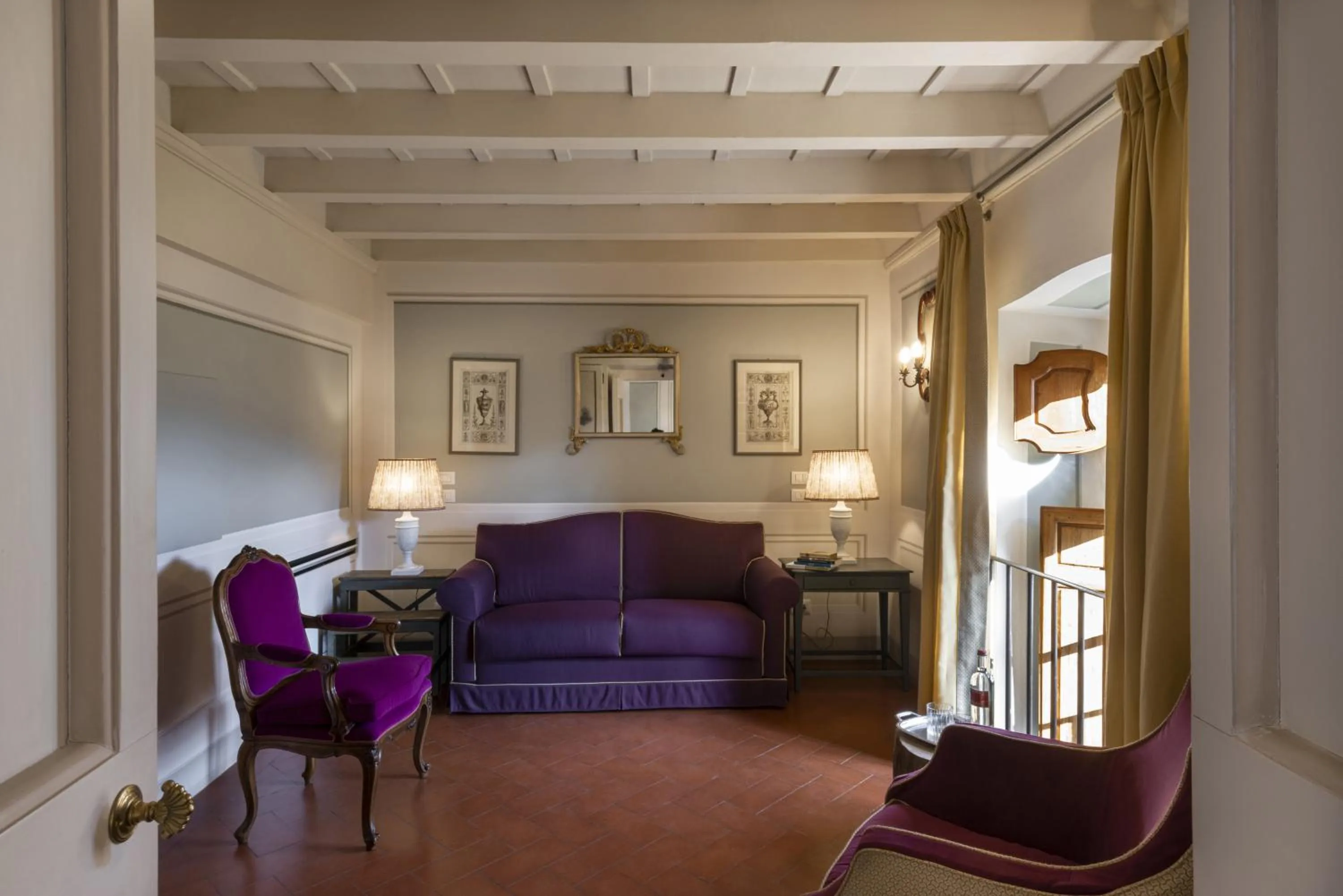 Photo of the whole room in Torre a Cona Wine Estate