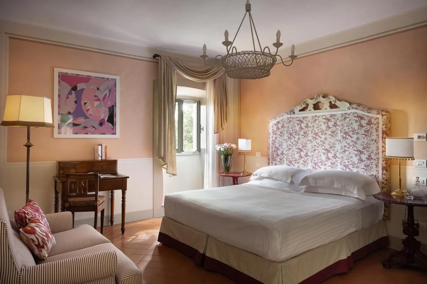 Bed in Torre a Cona Wine Estate