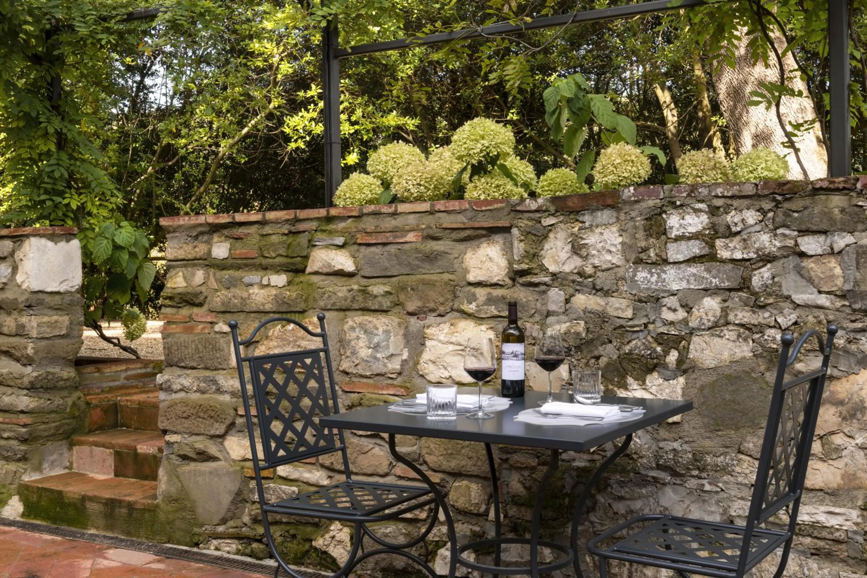 Restaurant/places to eat in Torre a Cona Wine Estate