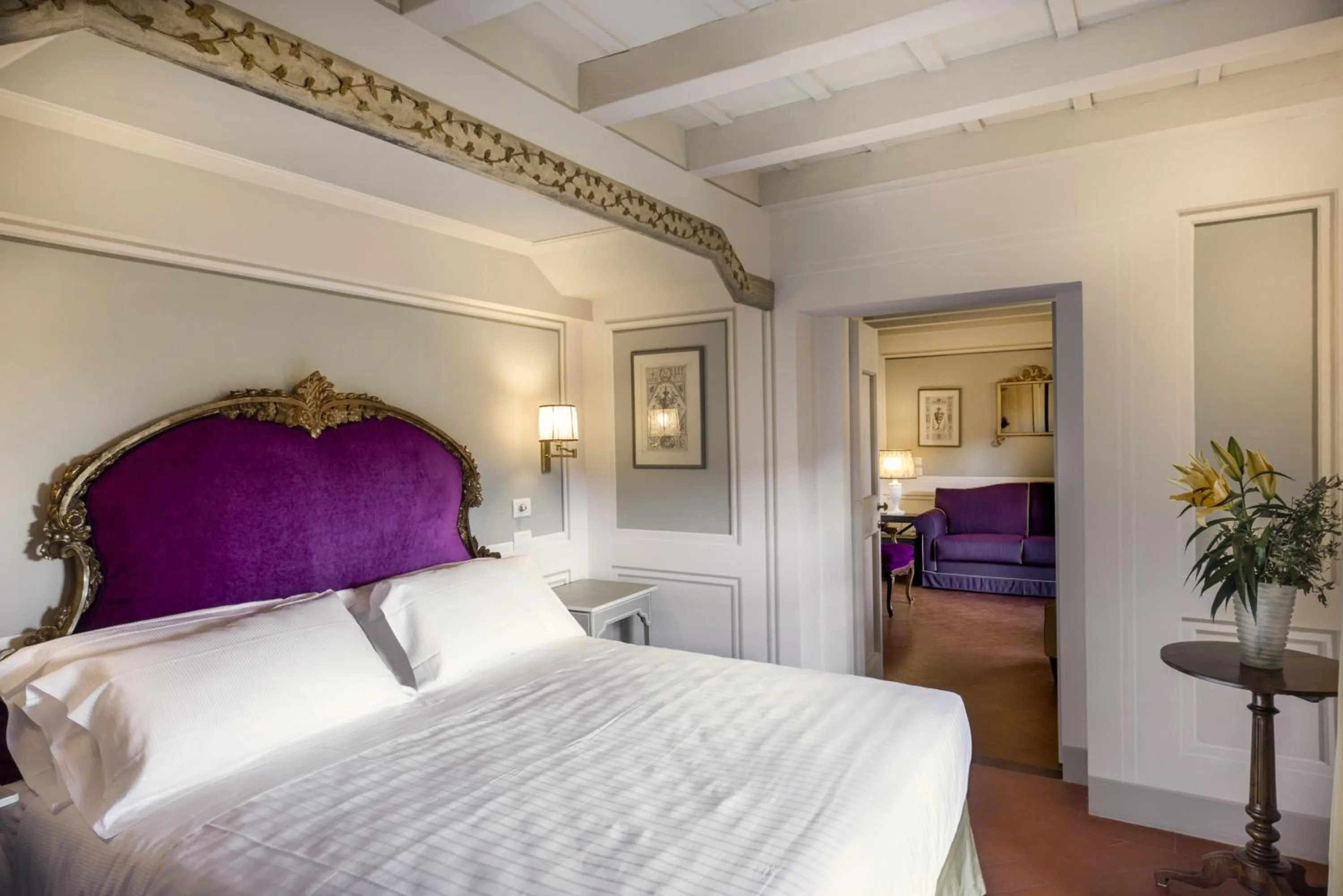 Photo of the whole room, Bed in Torre a Cona Wine Estate