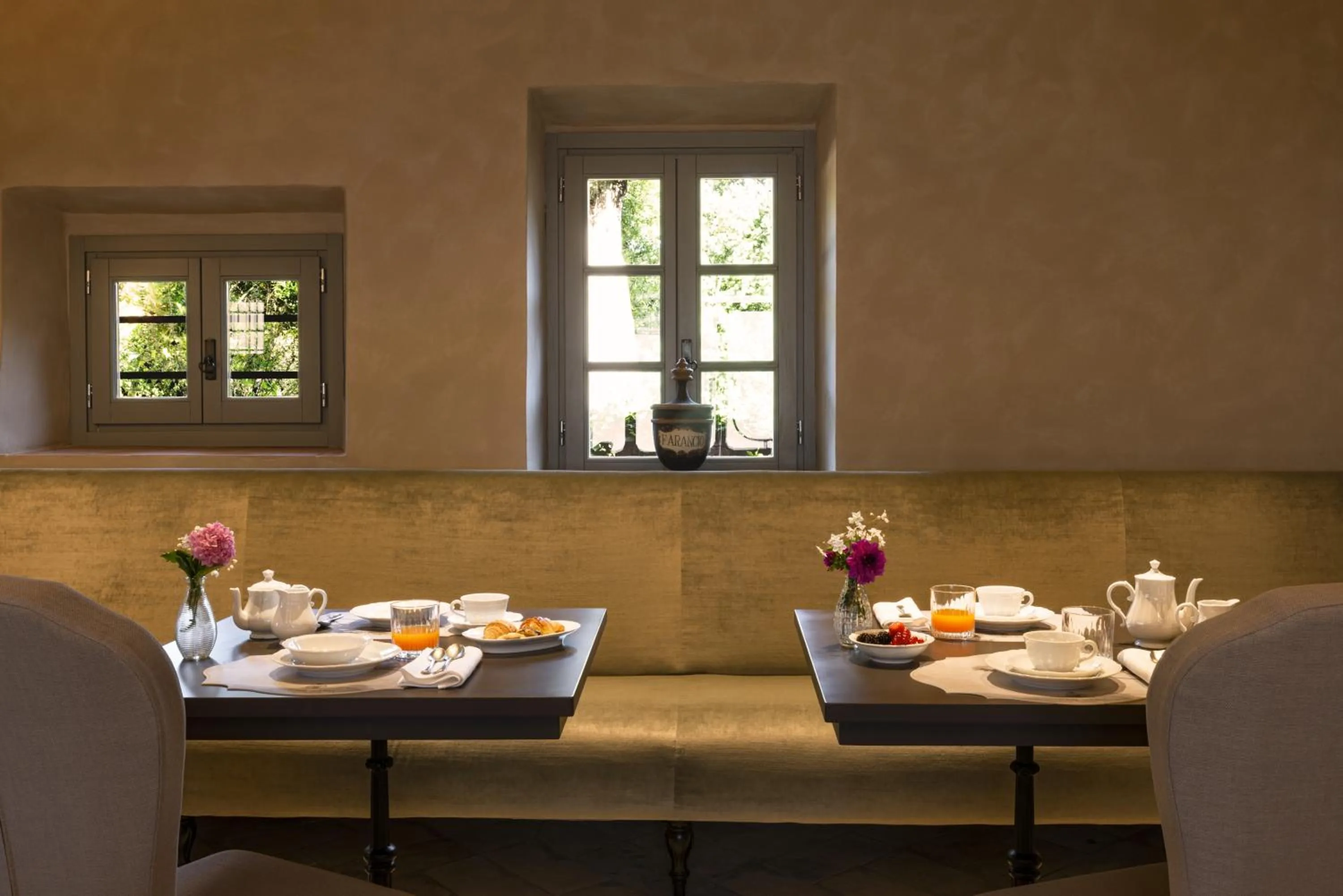 Breakfast in Torre a Cona Wine Estate