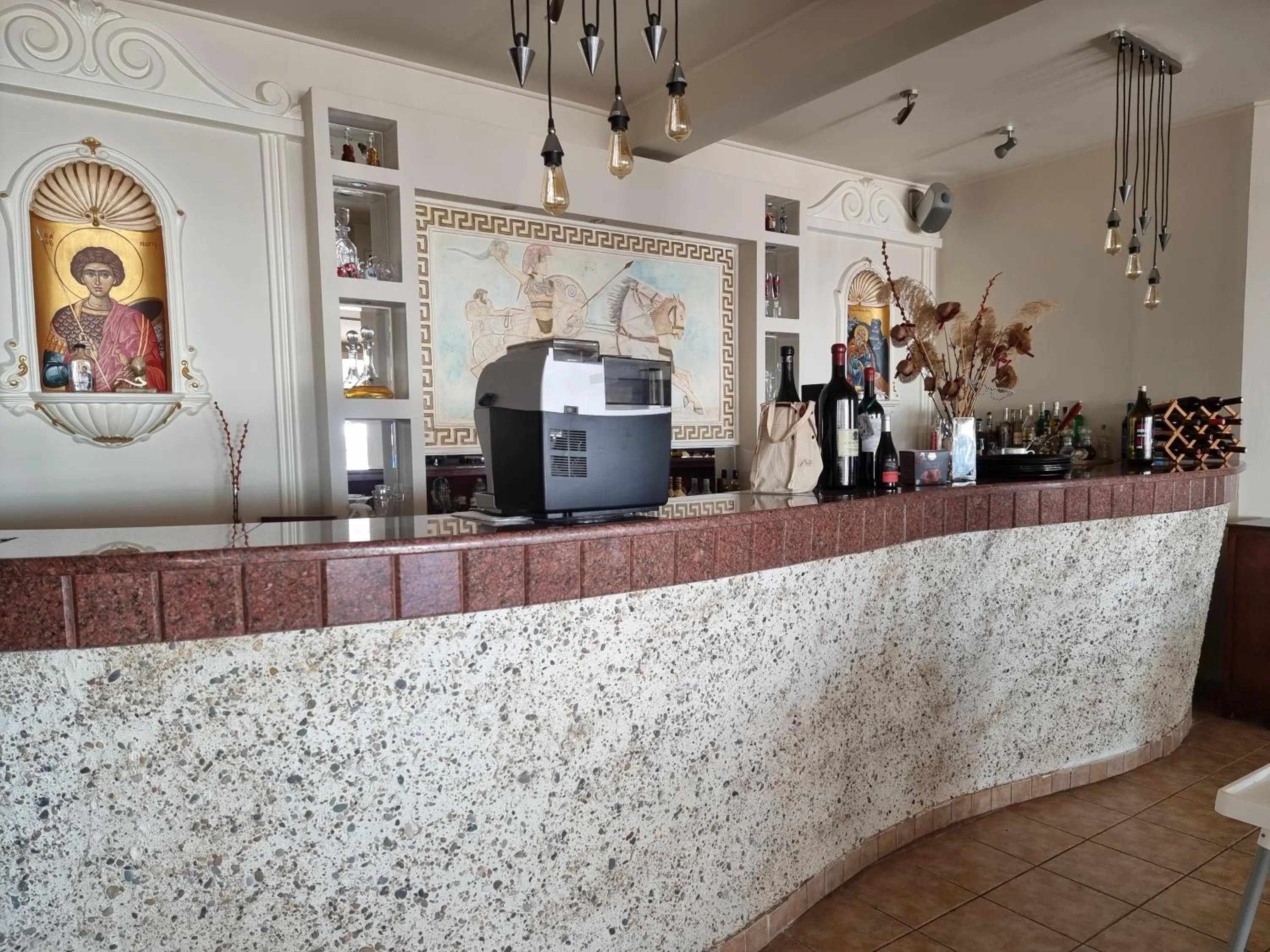 Lobby or reception in Hotel Nautilos