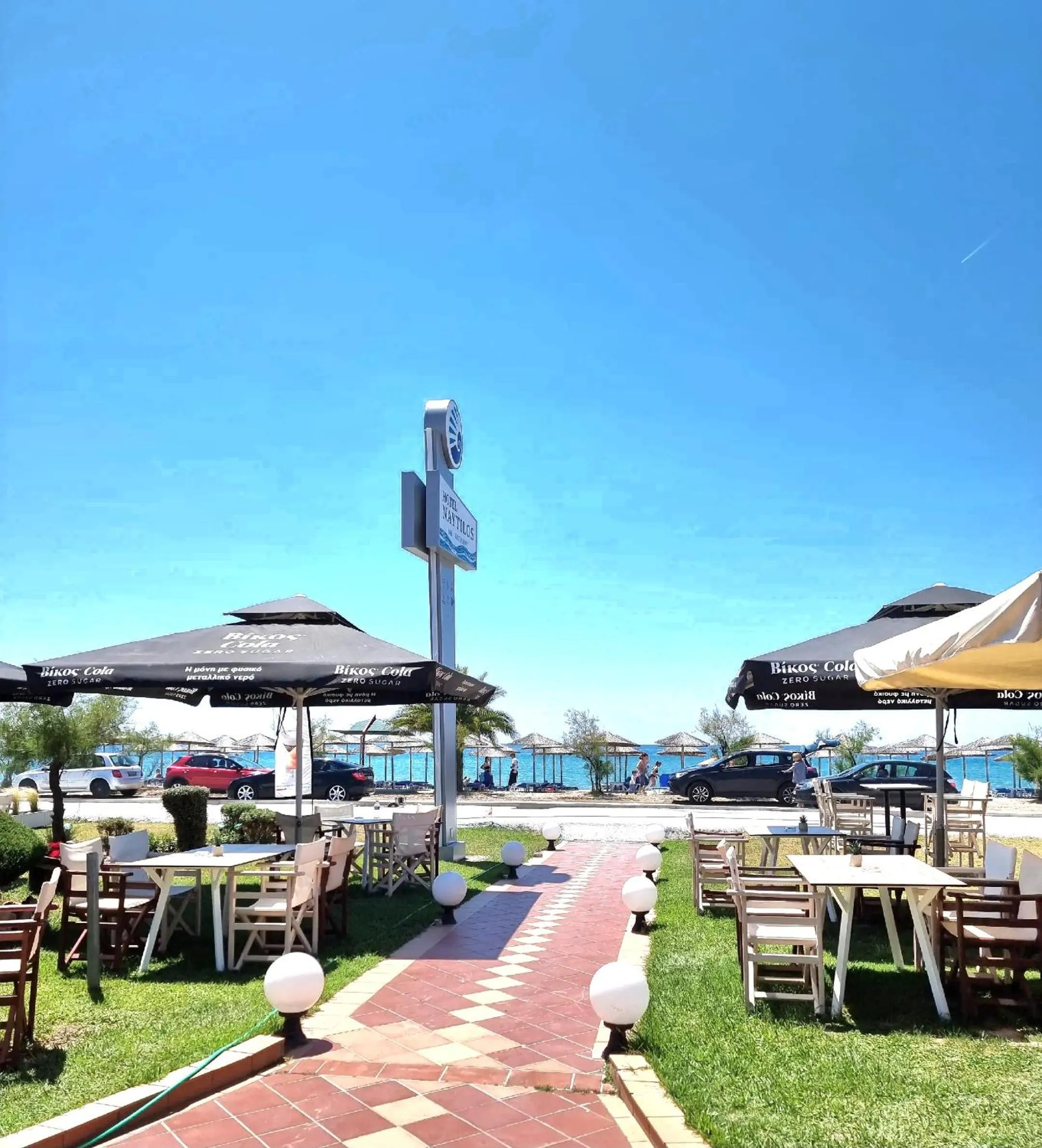 Beach in Hotel Nautilos