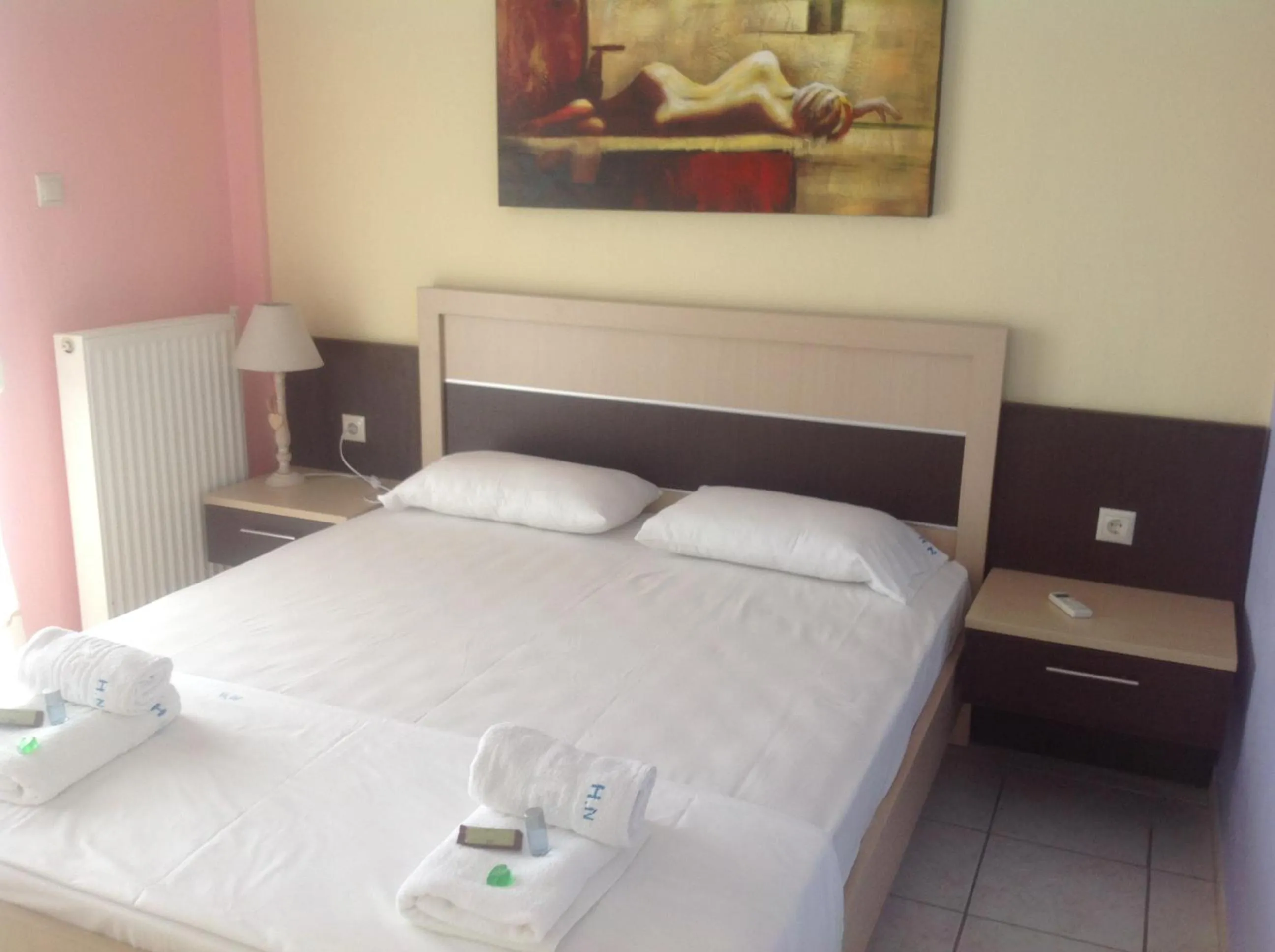 Bedroom, Bed in Hotel Nautilos