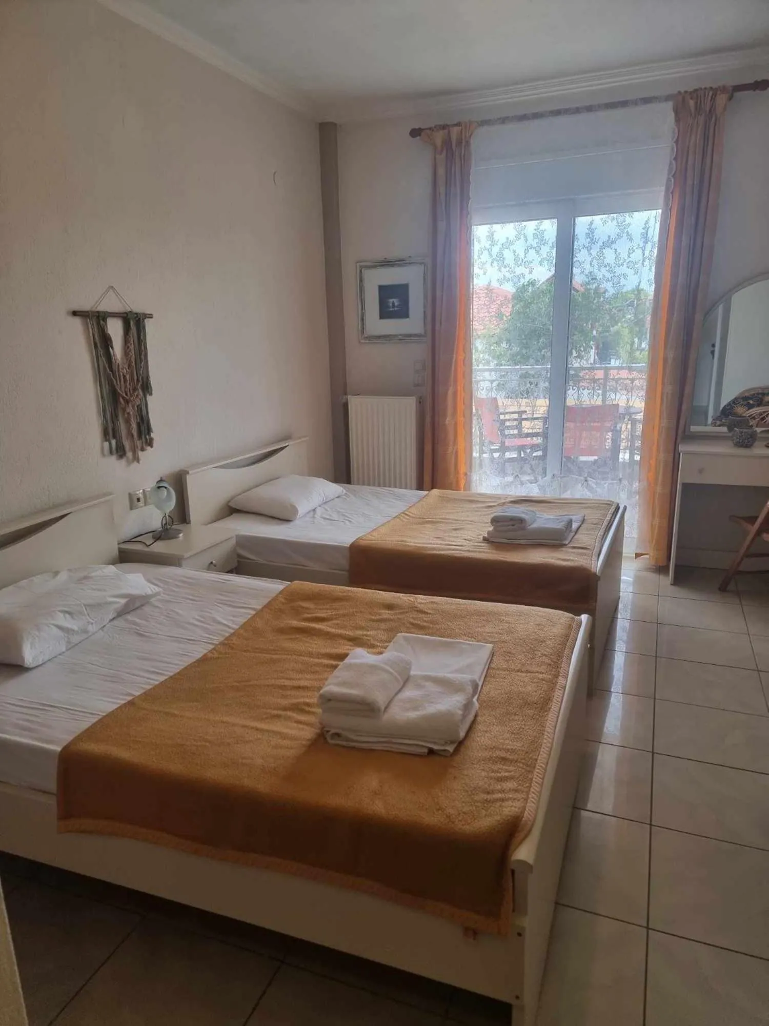 Bed in Hotel Nautilos