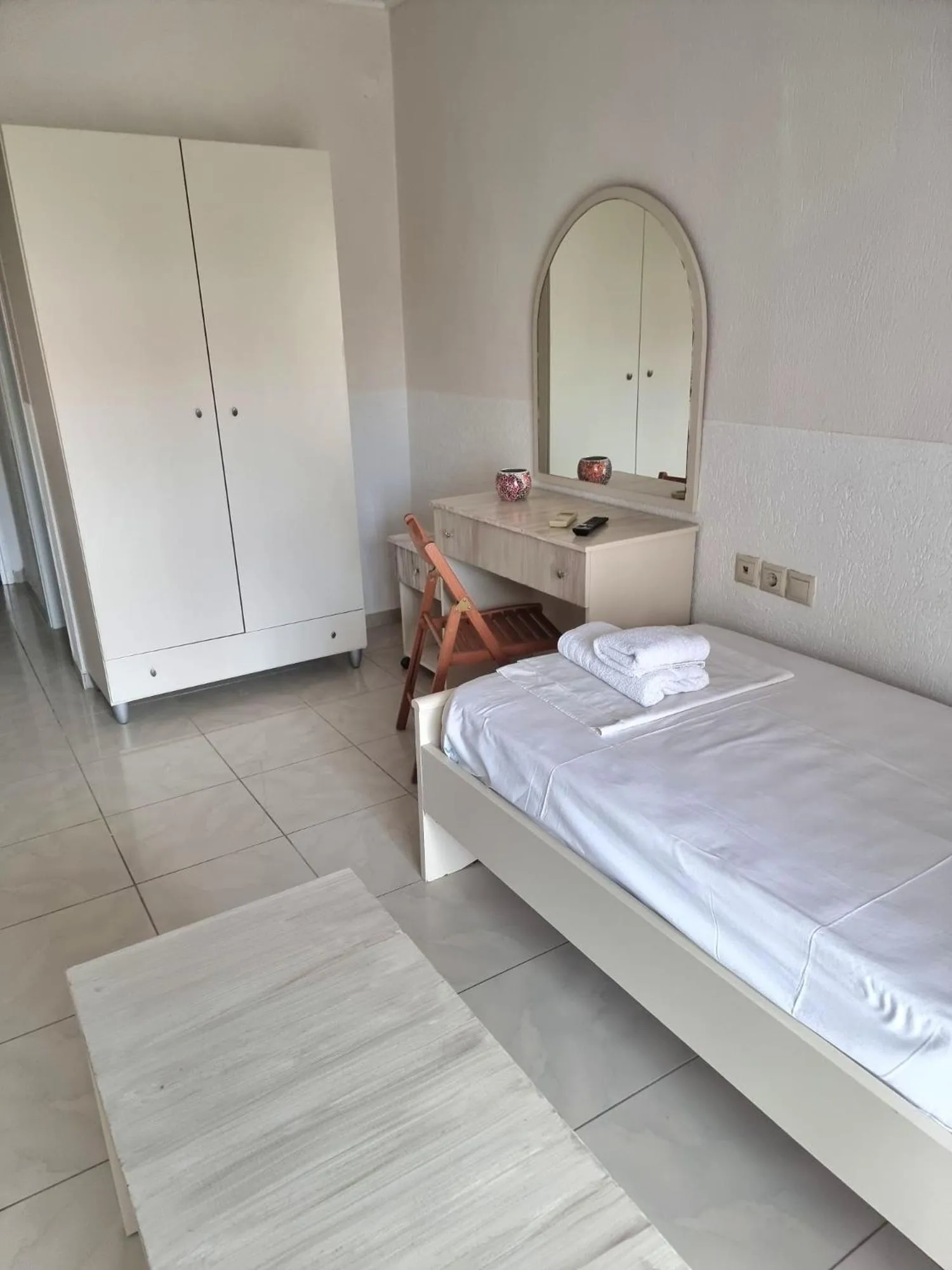 Bed in Hotel Nautilos