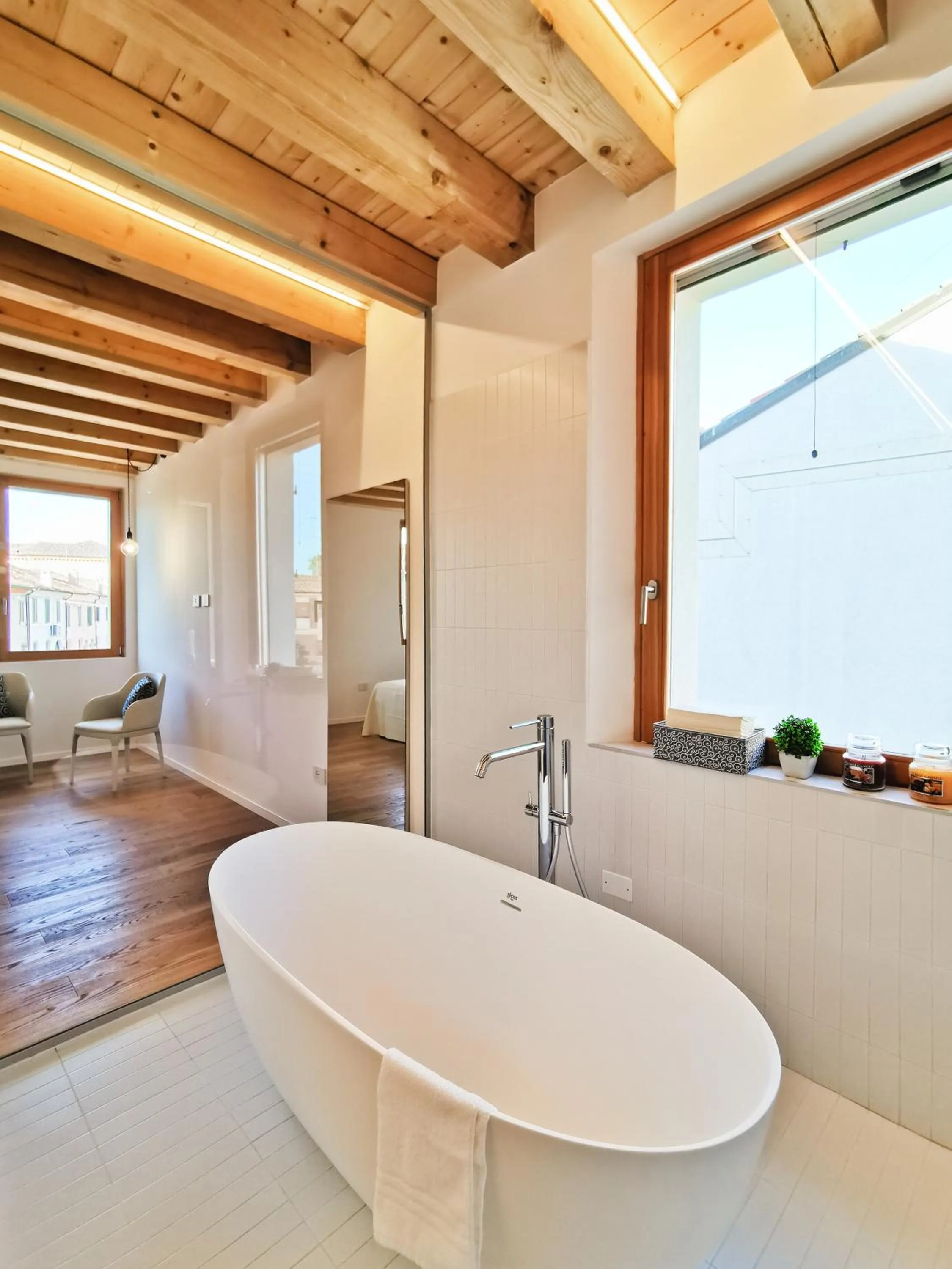 Bathroom in Locanda del Delta