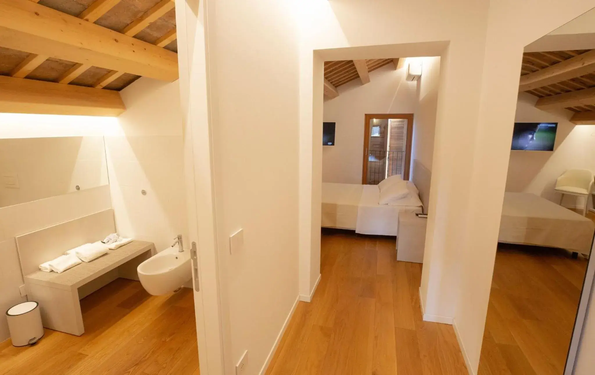 Quadruple Room in Locanda del Delta Quadruple Room in Locanda del Delta