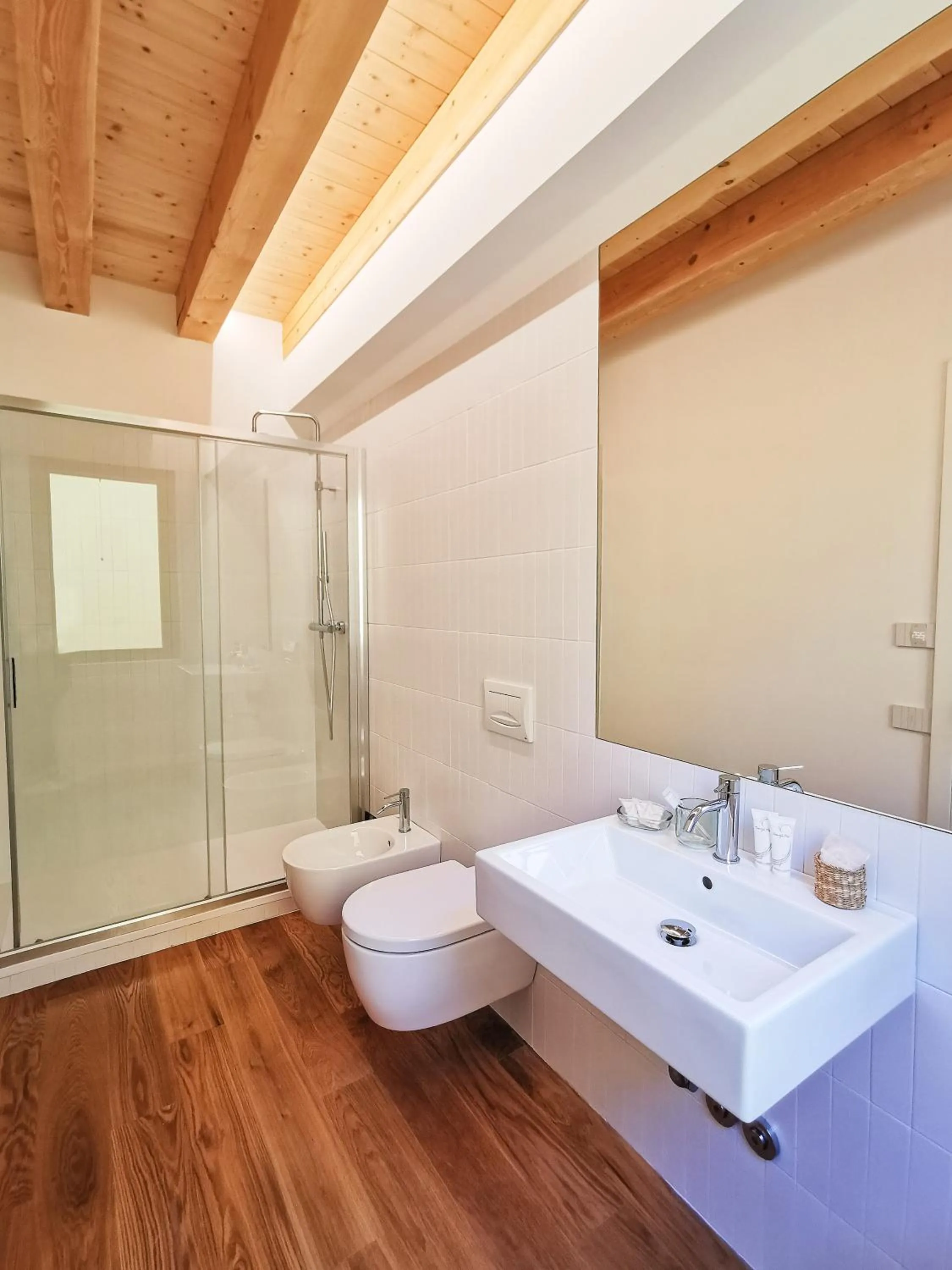 Bathroom in Locanda del Delta