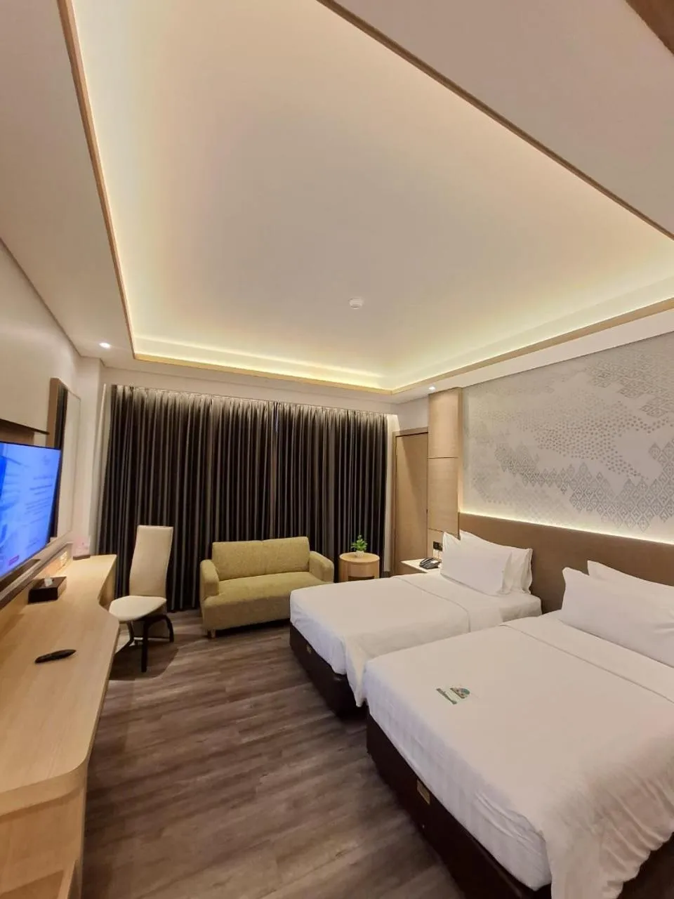 Bed in Orchardz Hotel Industri Jakarta Kemayoran