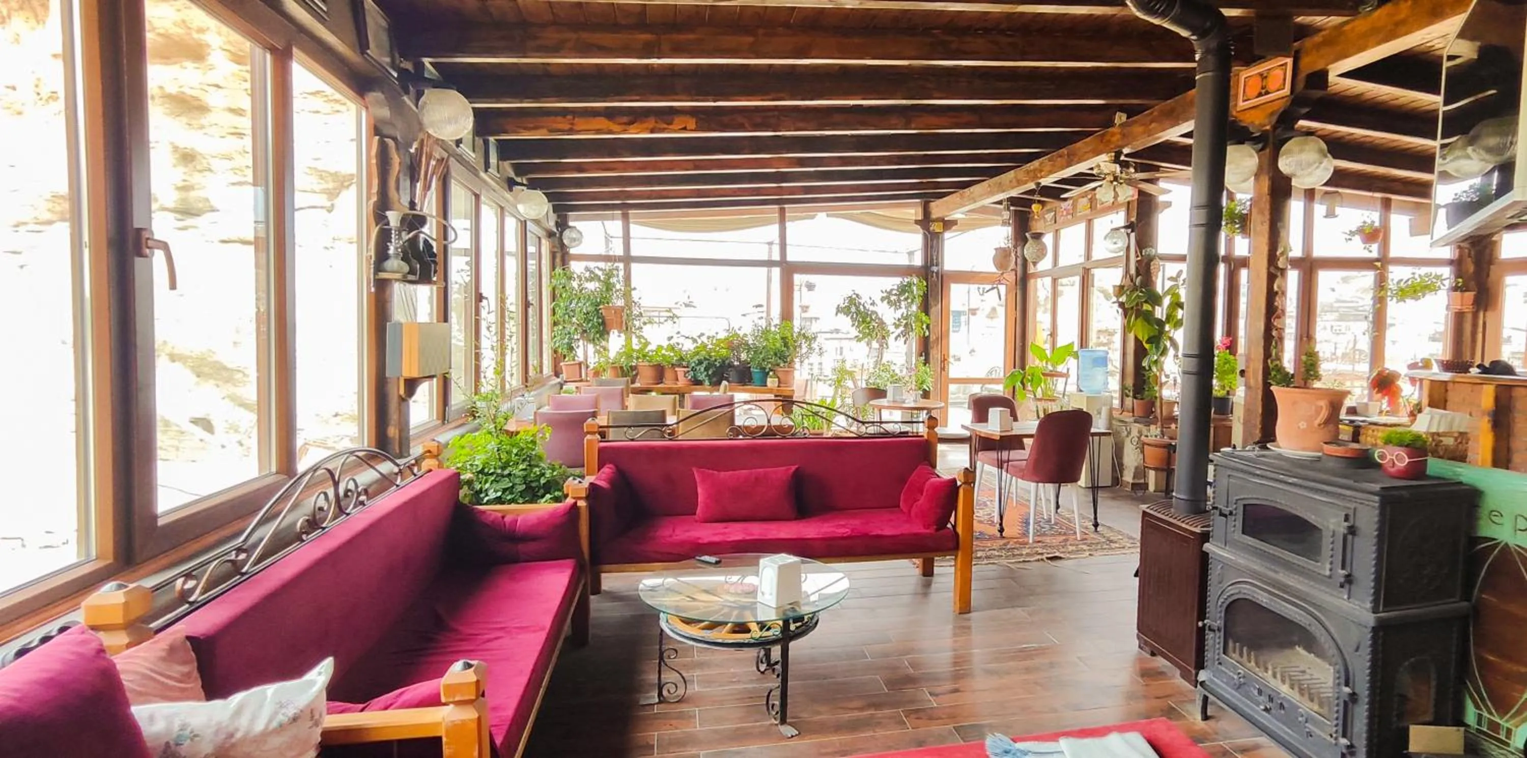 Property building in Vintage Cave House Hotel