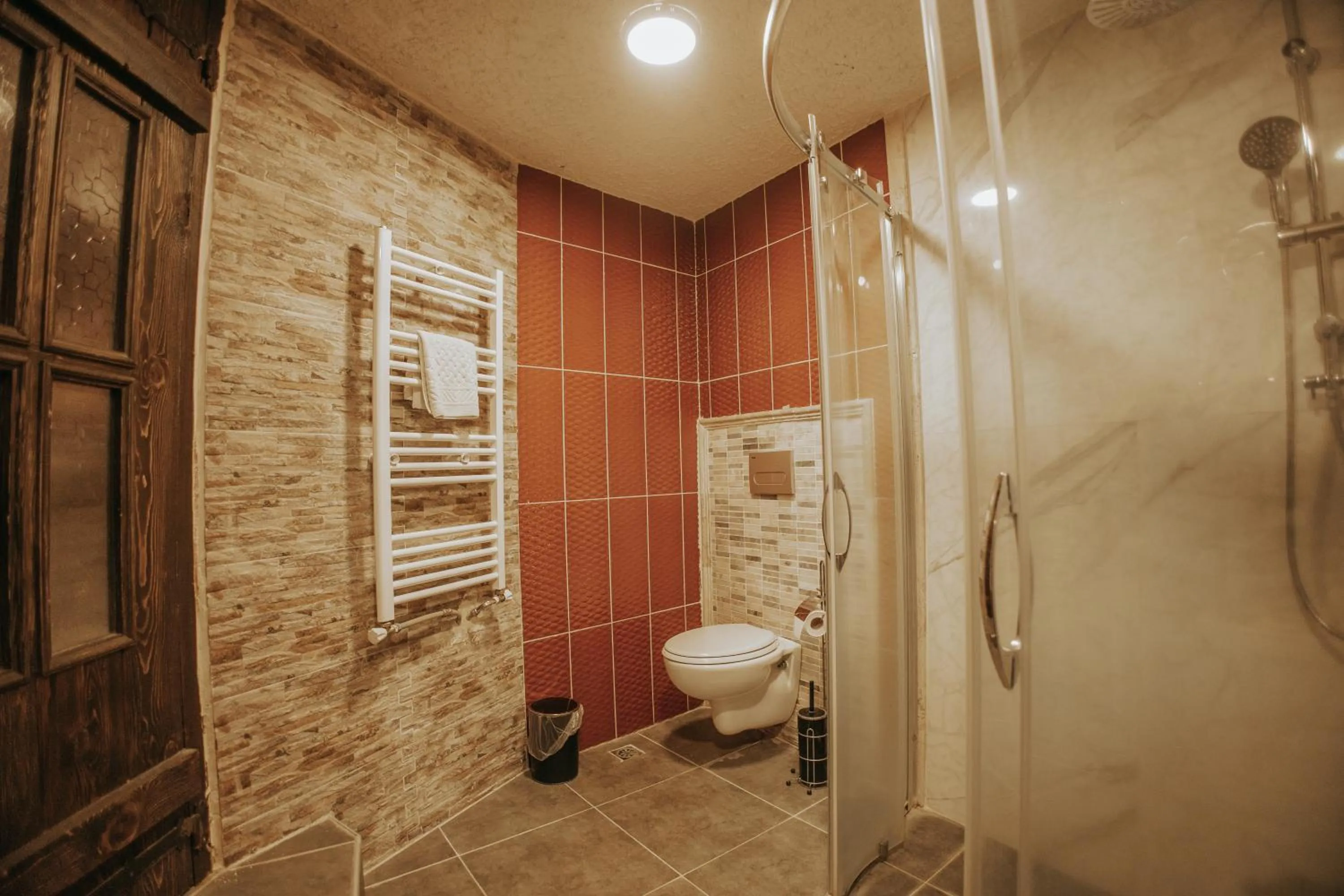 Shower in Vintage Cave House Hotel