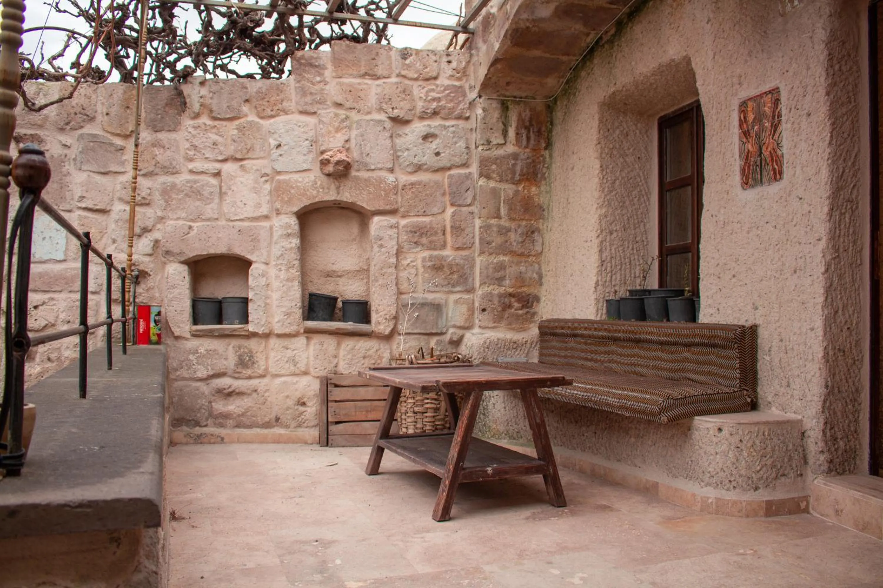 Balcony/Terrace in Vintage Cave House Hotel