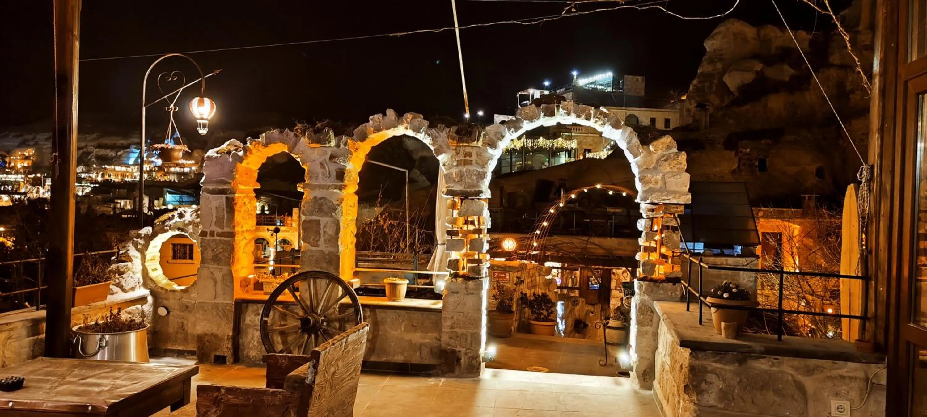 Property building in Vintage Cave House Hotel