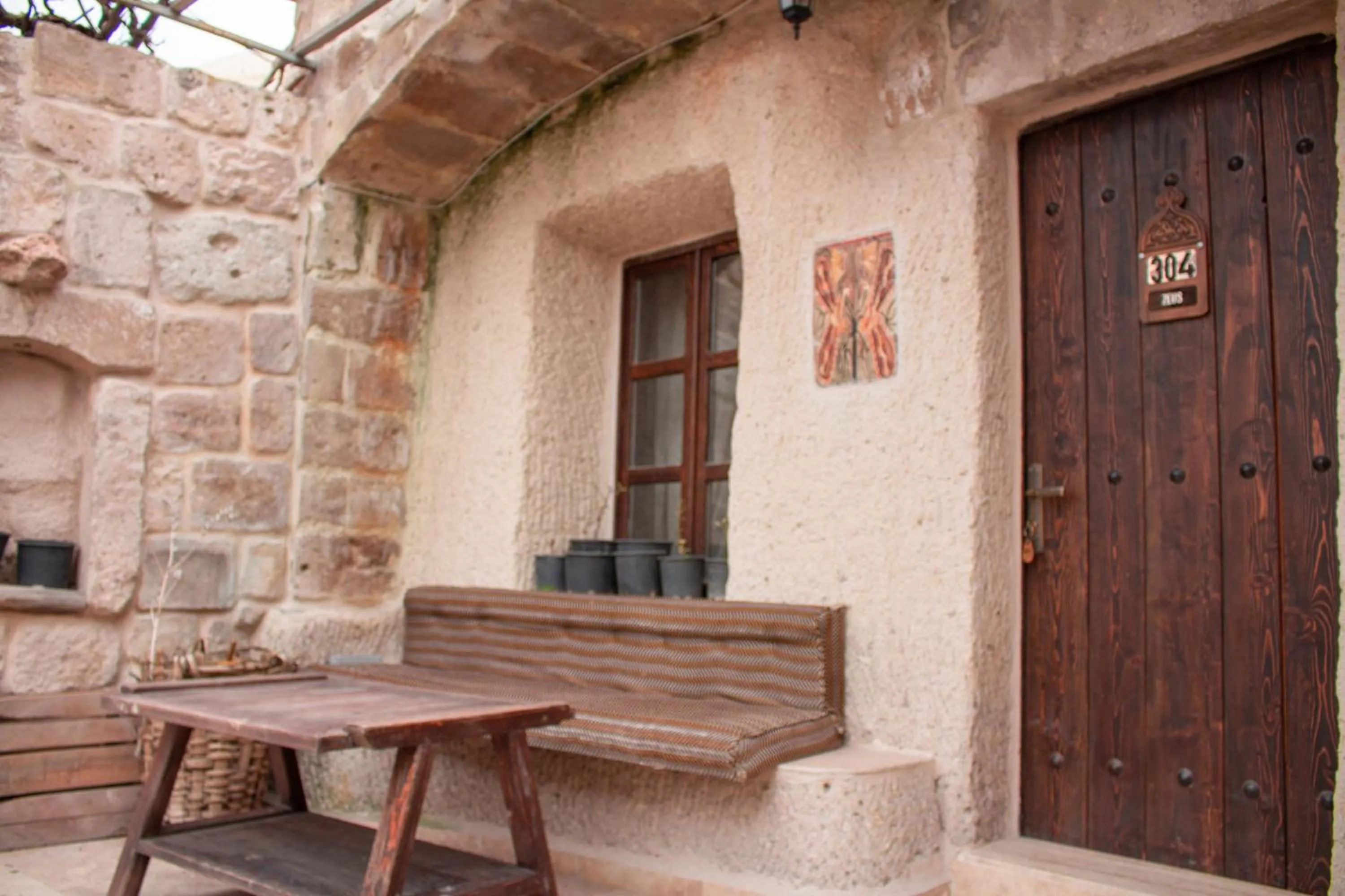 Balcony/Terrace in Vintage Cave House Hotel