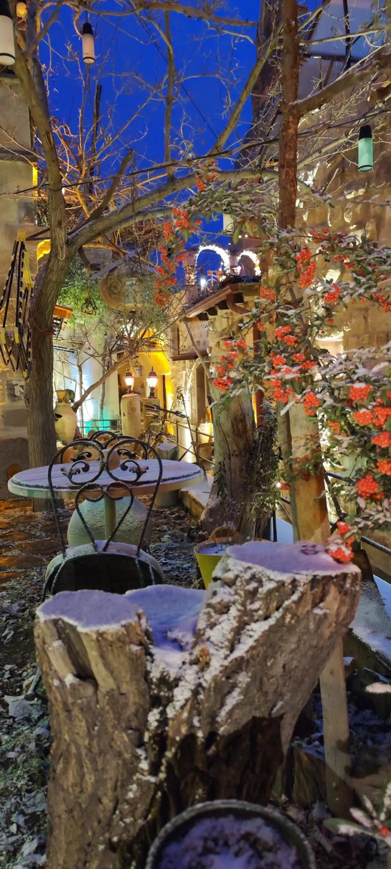 Property building in Vintage Cave House Hotel