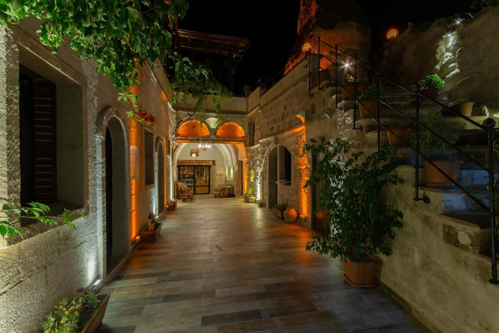 Property building in Vintage Cave House Hotel